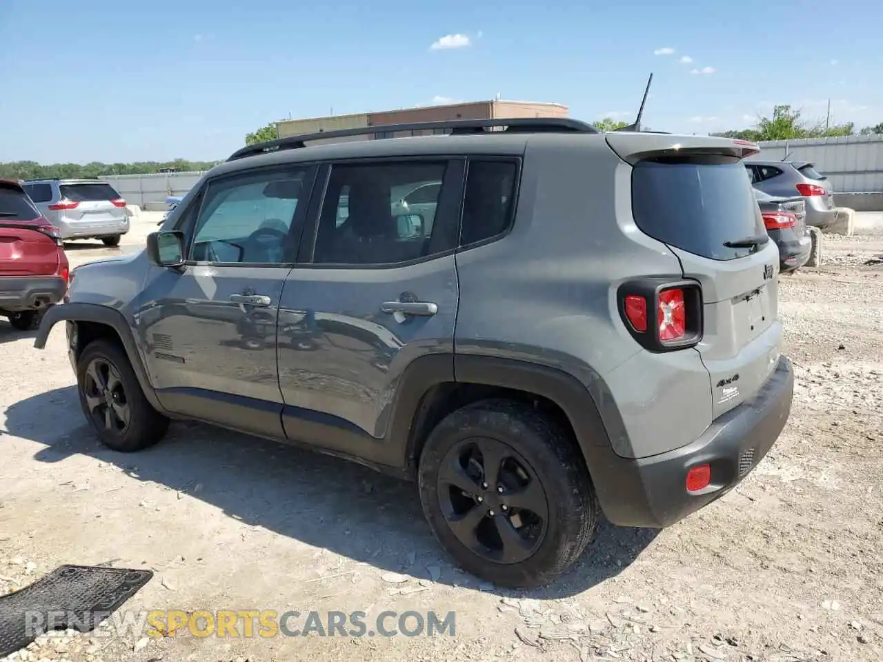 2 Photograph of a damaged car ZACNJDAB2MPN07800 JEEP RENEGADE 2021