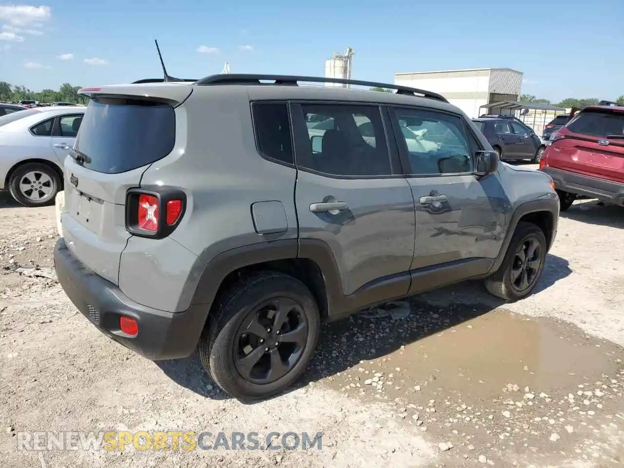 3 Photograph of a damaged car ZACNJDAB2MPN07800 JEEP RENEGADE 2021