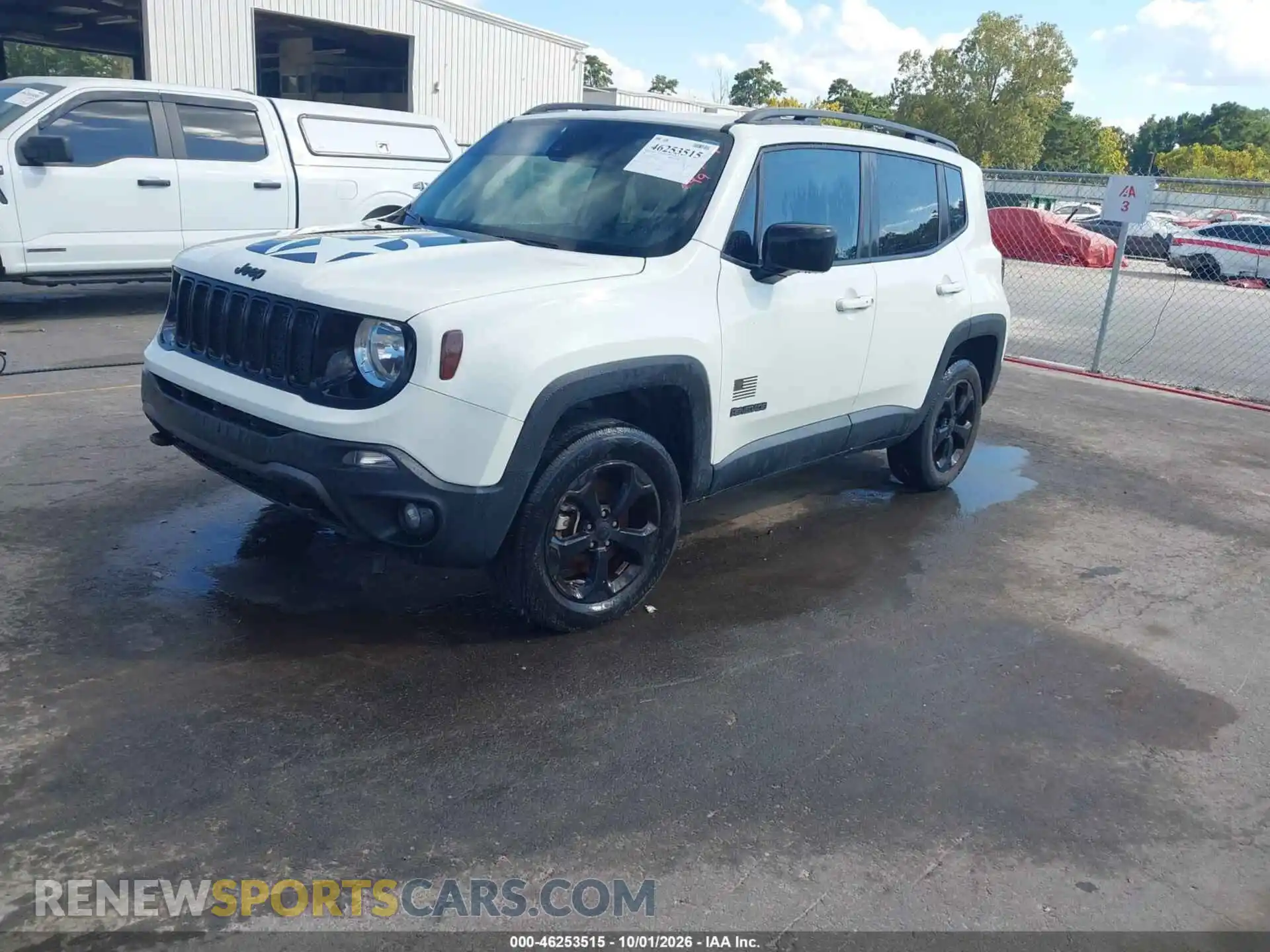 2 Photograph of a damaged car ZACNJDAB2MPN08199 JEEP RENEGADE 2021