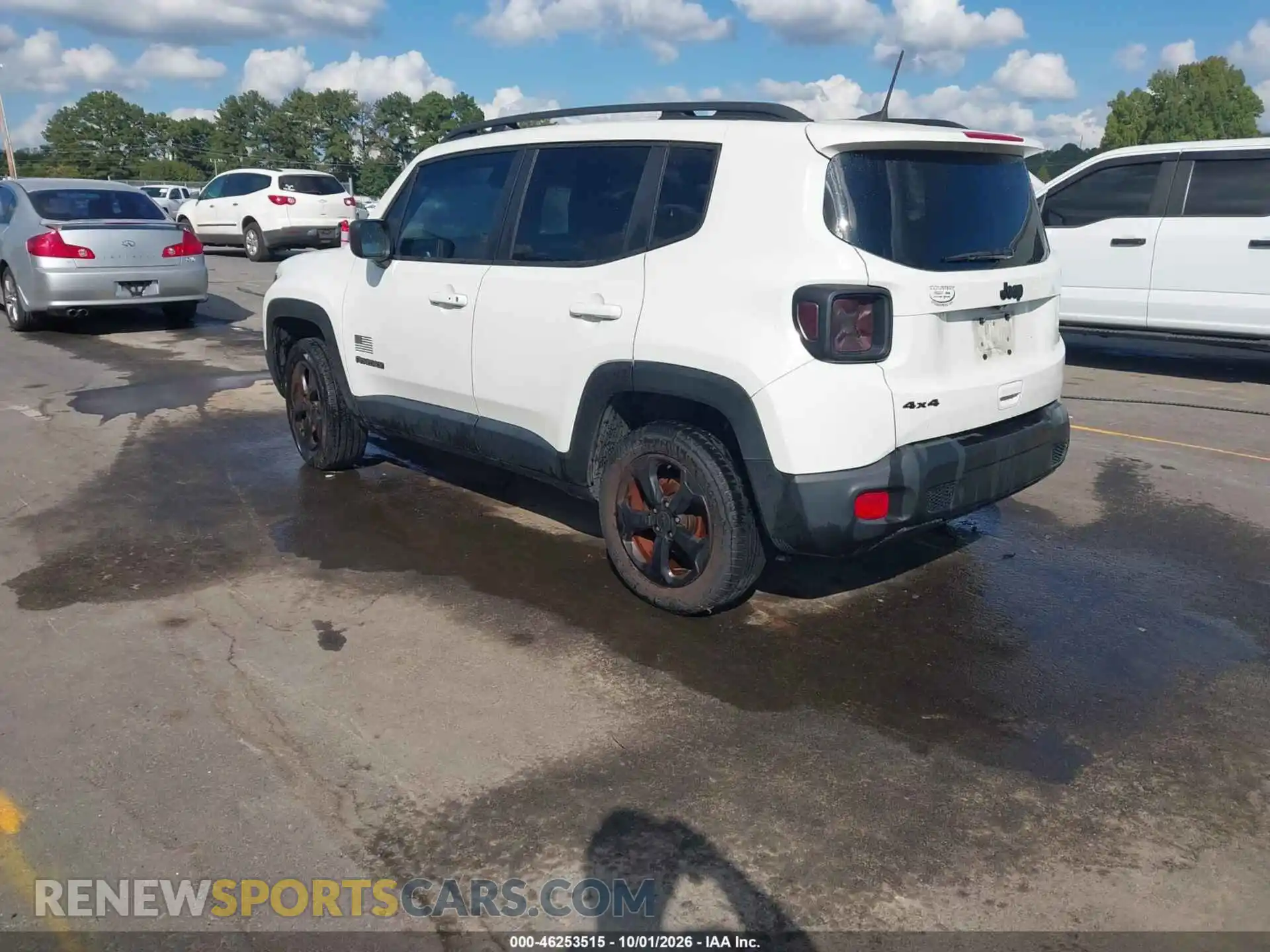3 Photograph of a damaged car ZACNJDAB2MPN08199 JEEP RENEGADE 2021