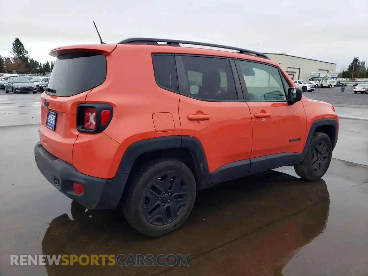 3 Photograph of a damaged car ZACNJDAB3MPM28572 JEEP RENEGADE 2021