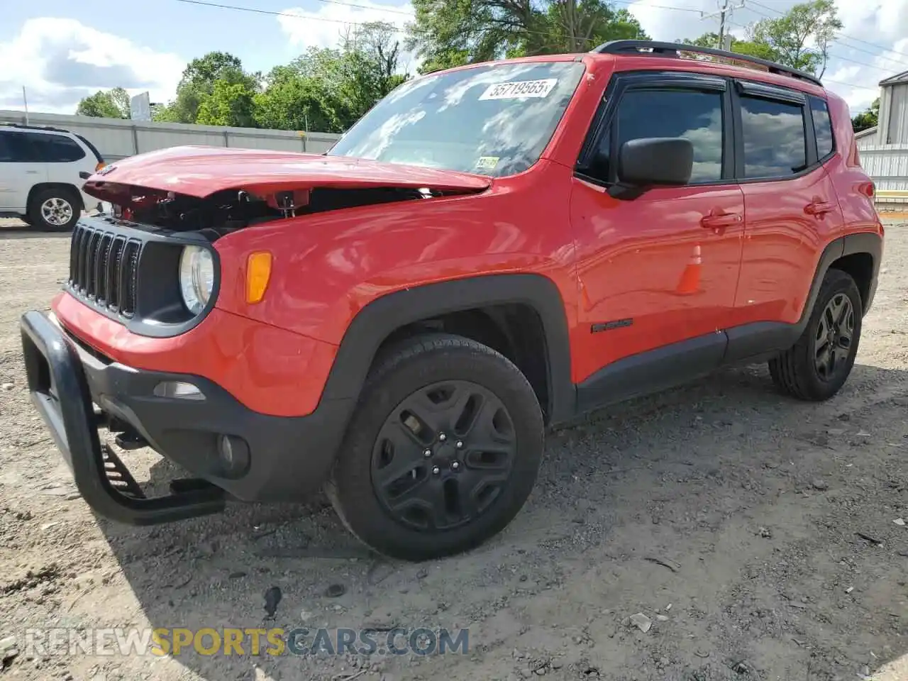 1 Фотография поврежденного автомобиля ZACNJDAB4MPM36292 JEEP RENEGADE 2021
