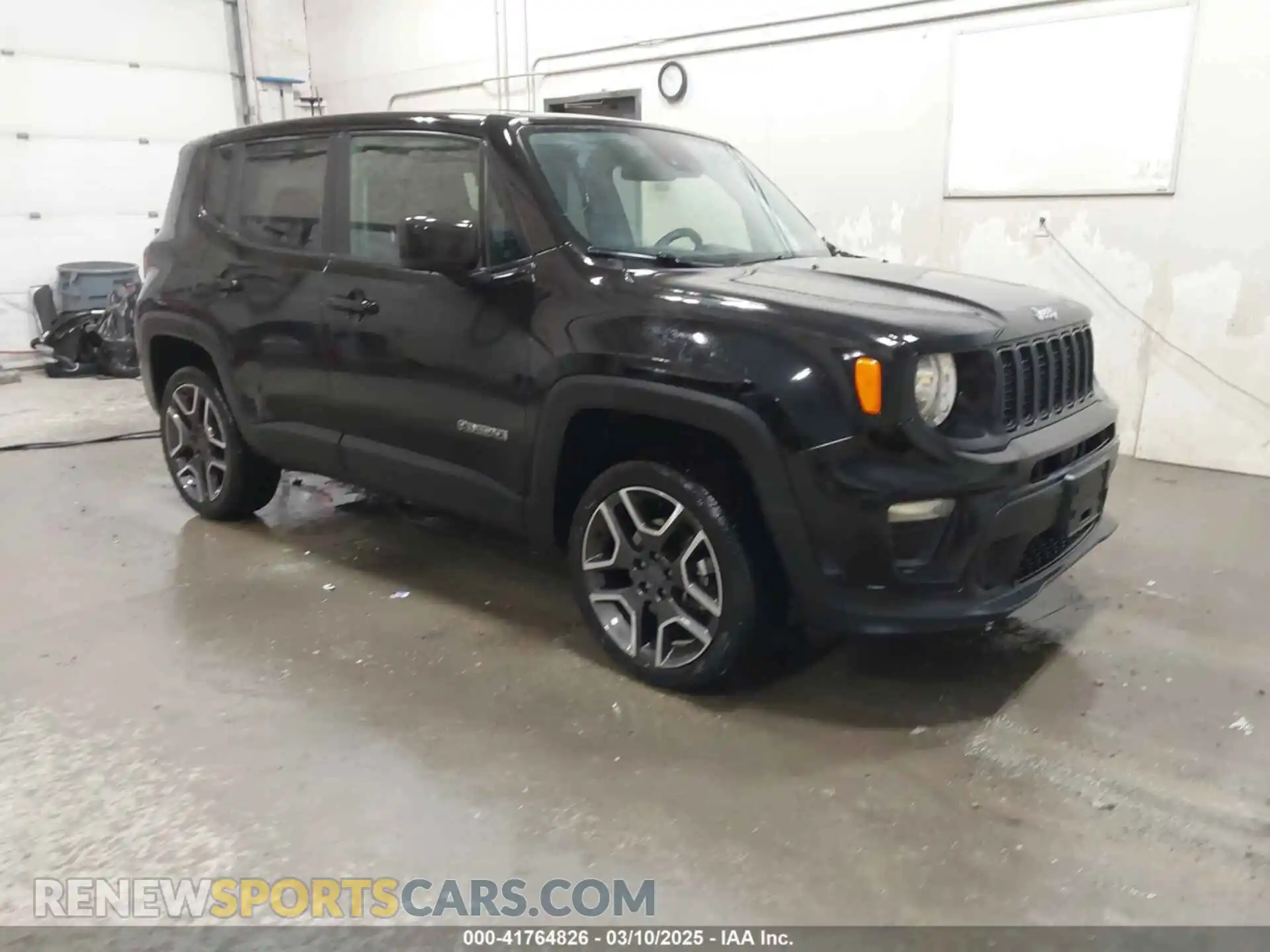 1 Photograph of a damaged car ZACNJDAB4MPN34884 JEEP RENEGADE 2021