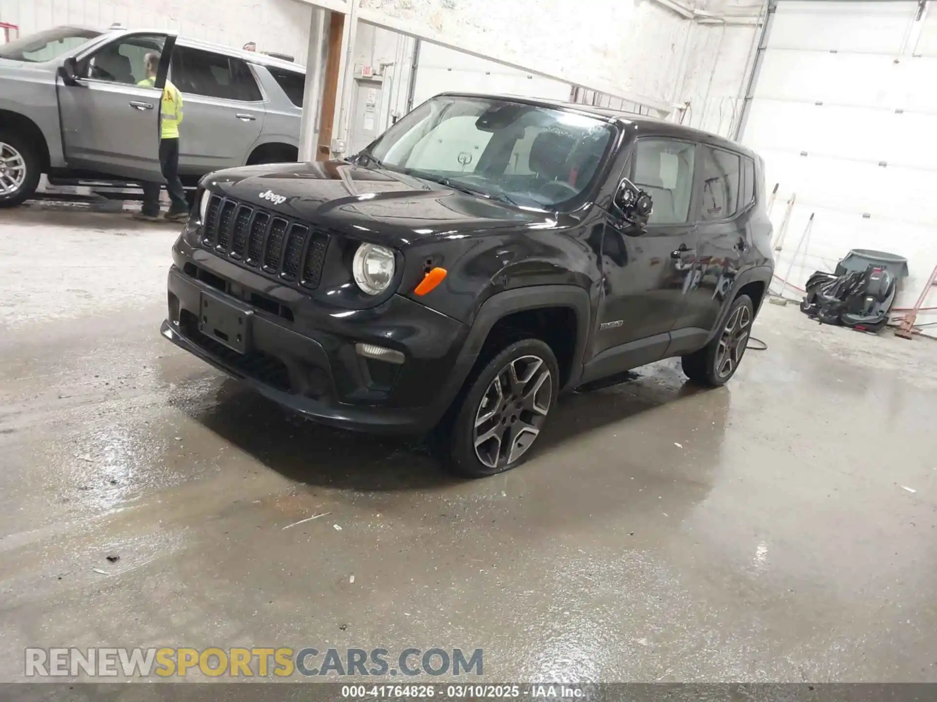 2 Photograph of a damaged car ZACNJDAB4MPN34884 JEEP RENEGADE 2021