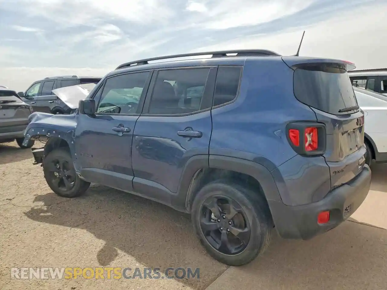 2 Photograph of a damaged car ZACNJDAB5MPM96369 JEEP RENEGADE 2021
