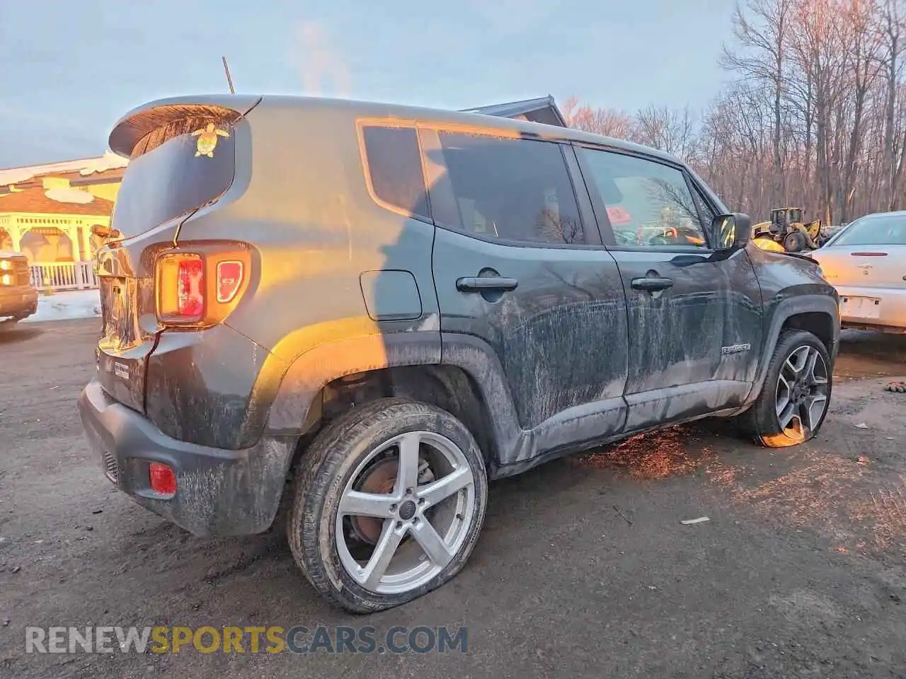 3 Photograph of a damaged car ZACNJDAB6MPM50145 JEEP RENEGADE 2021