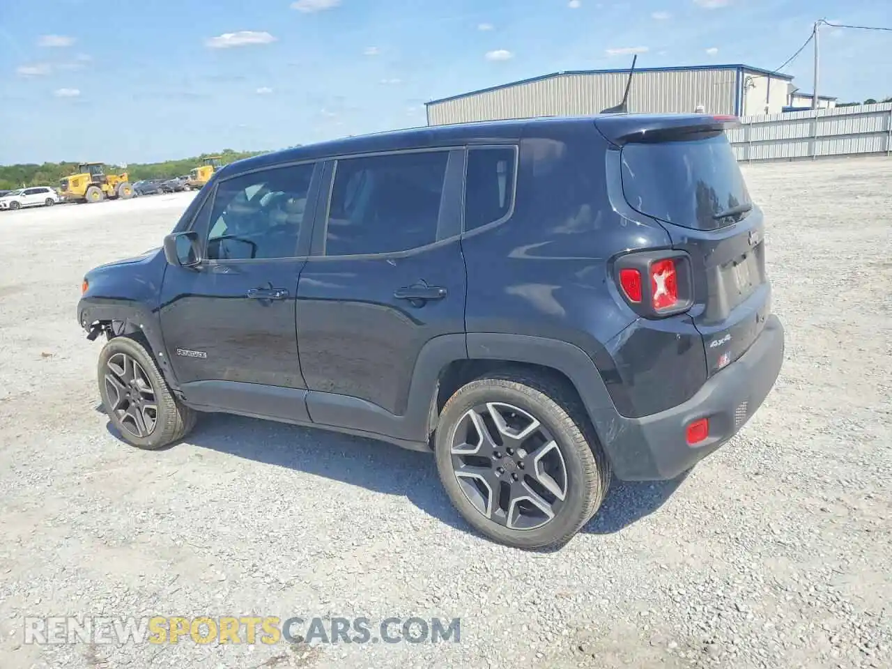 2 fotografías del automóvil dañado ZACNJDAB6MPM53501 JEEP RENEGADE 2021