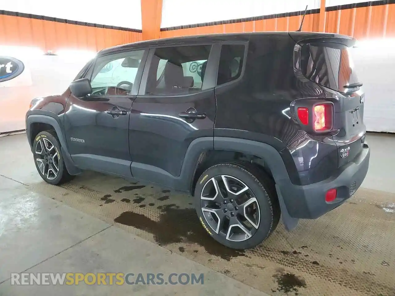 2 Фотография поврежденного автомобиля ZACNJDAB6MPM96431 JEEP RENEGADE 2021