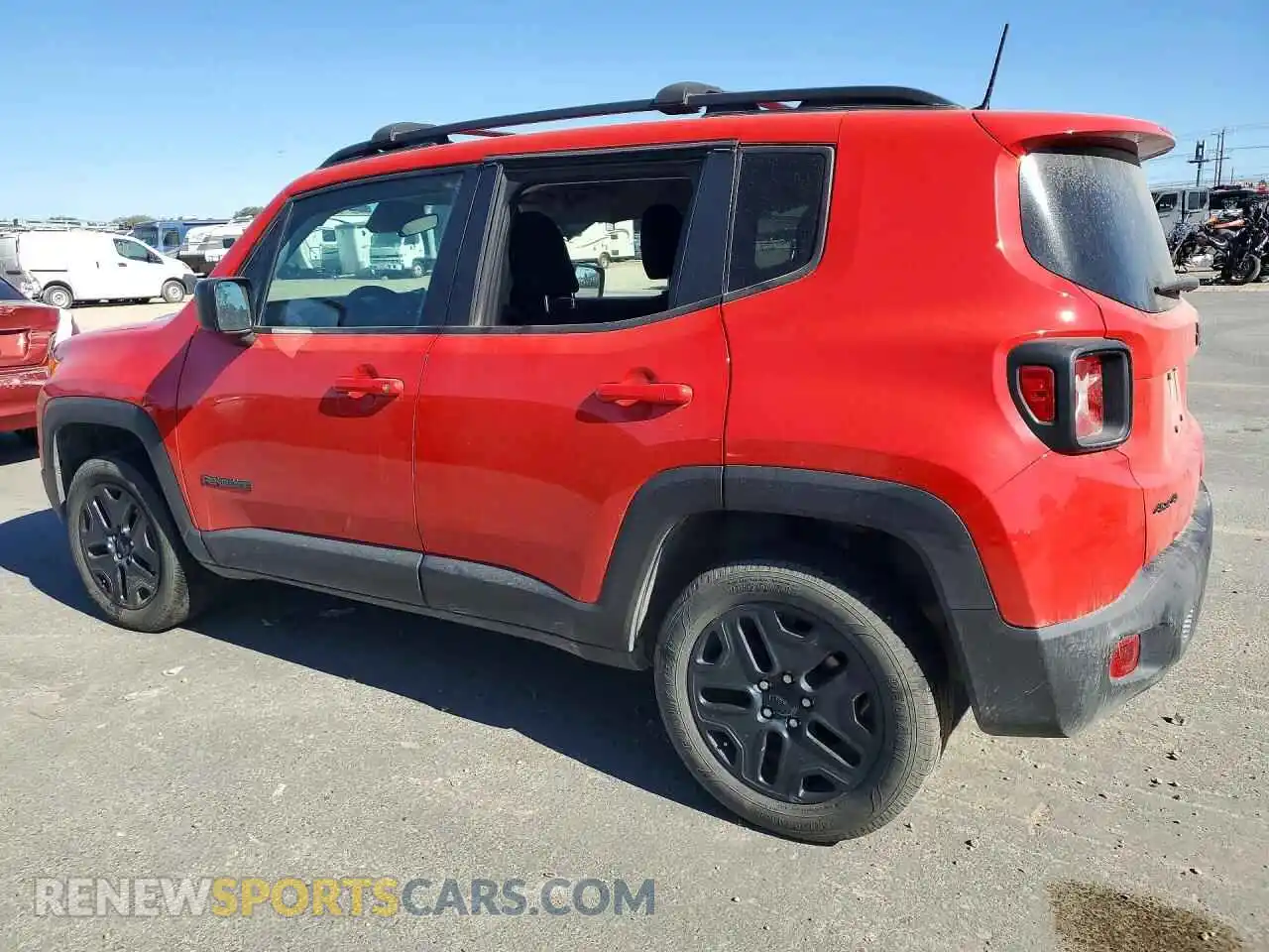 2 Фотография поврежденного автомобиля ZACNJDAB7MPM23987 JEEP RENEGADE 2021