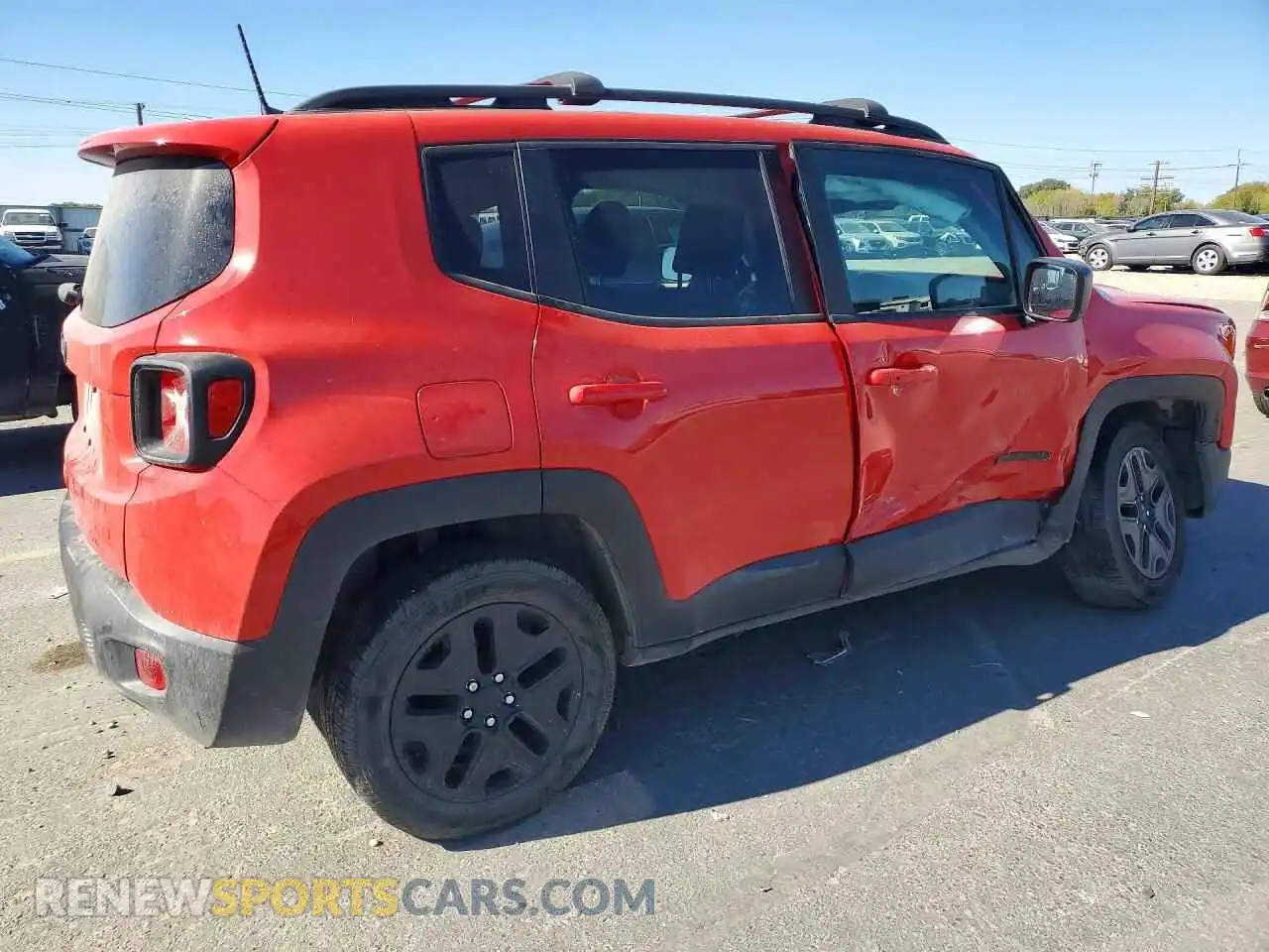 3 Фотография поврежденного автомобиля ZACNJDAB7MPM23987 JEEP RENEGADE 2021