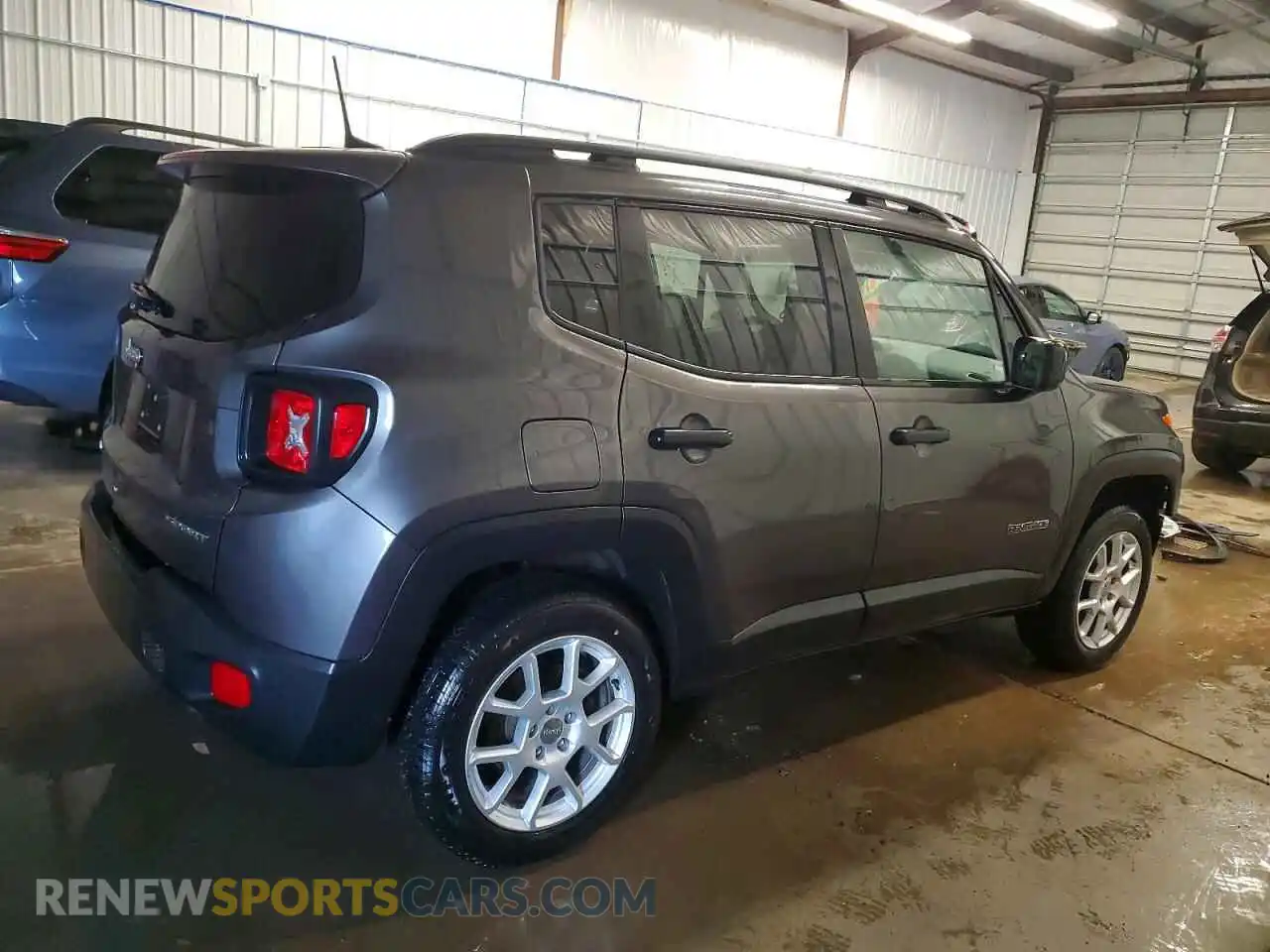 3 Photograph of a damaged car ZACNJDAB7MPN13351 JEEP RENEGADE 2021