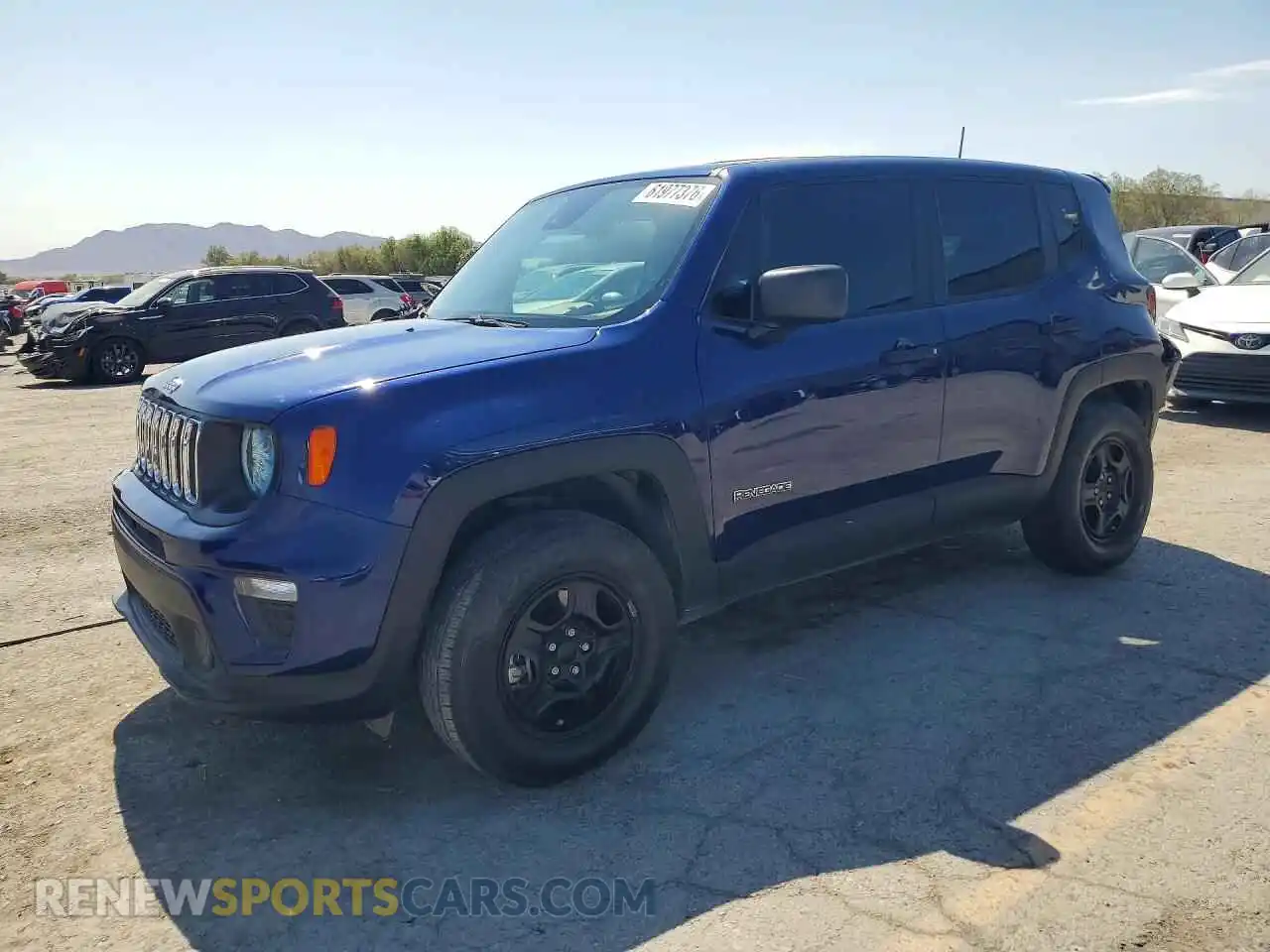 1 Фотография поврежденного автомобиля ZACNJDAB7MPN22423 JEEP RENEGADE 2021