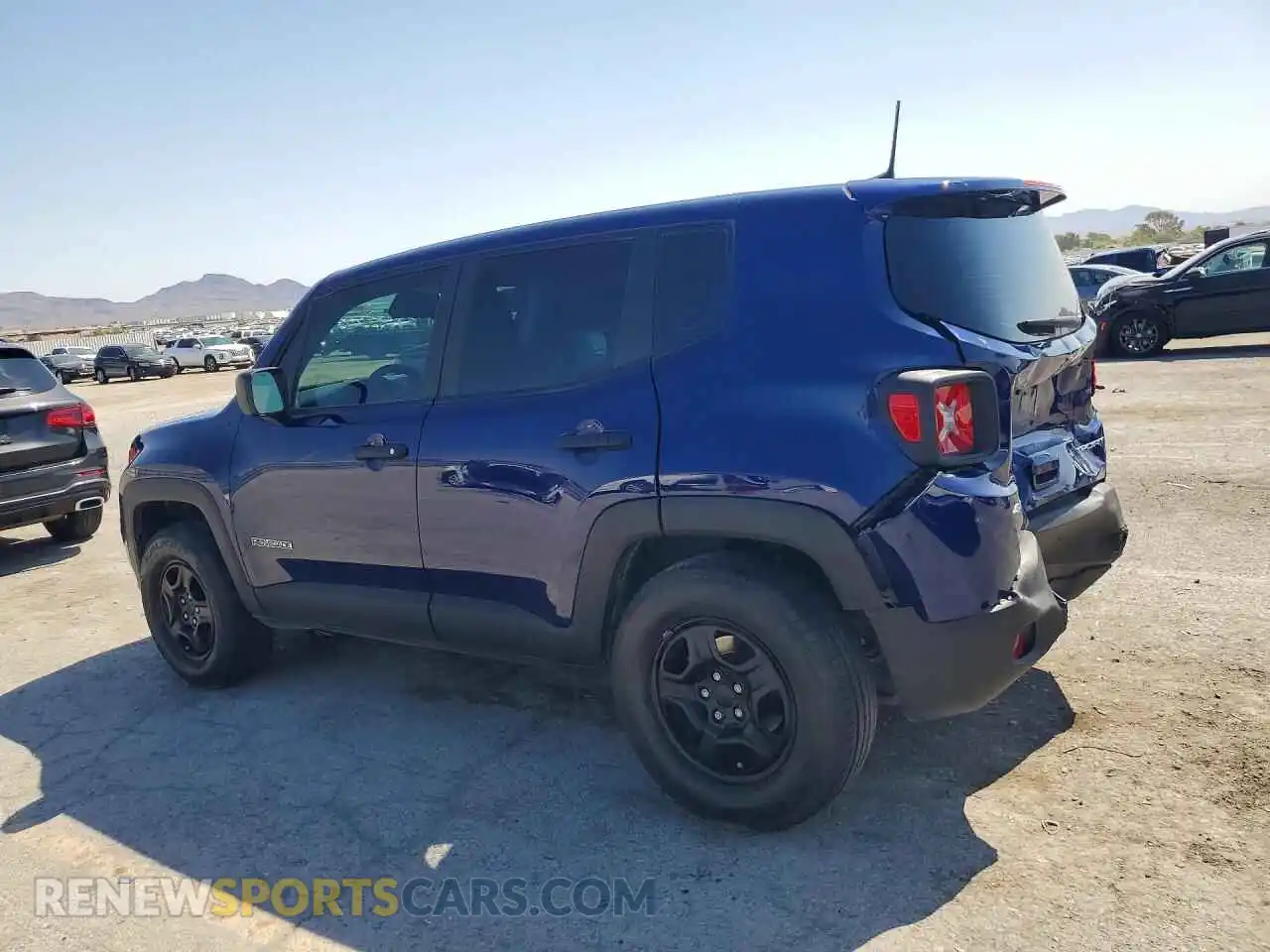 2 Фотография поврежденного автомобиля ZACNJDAB7MPN22423 JEEP RENEGADE 2021