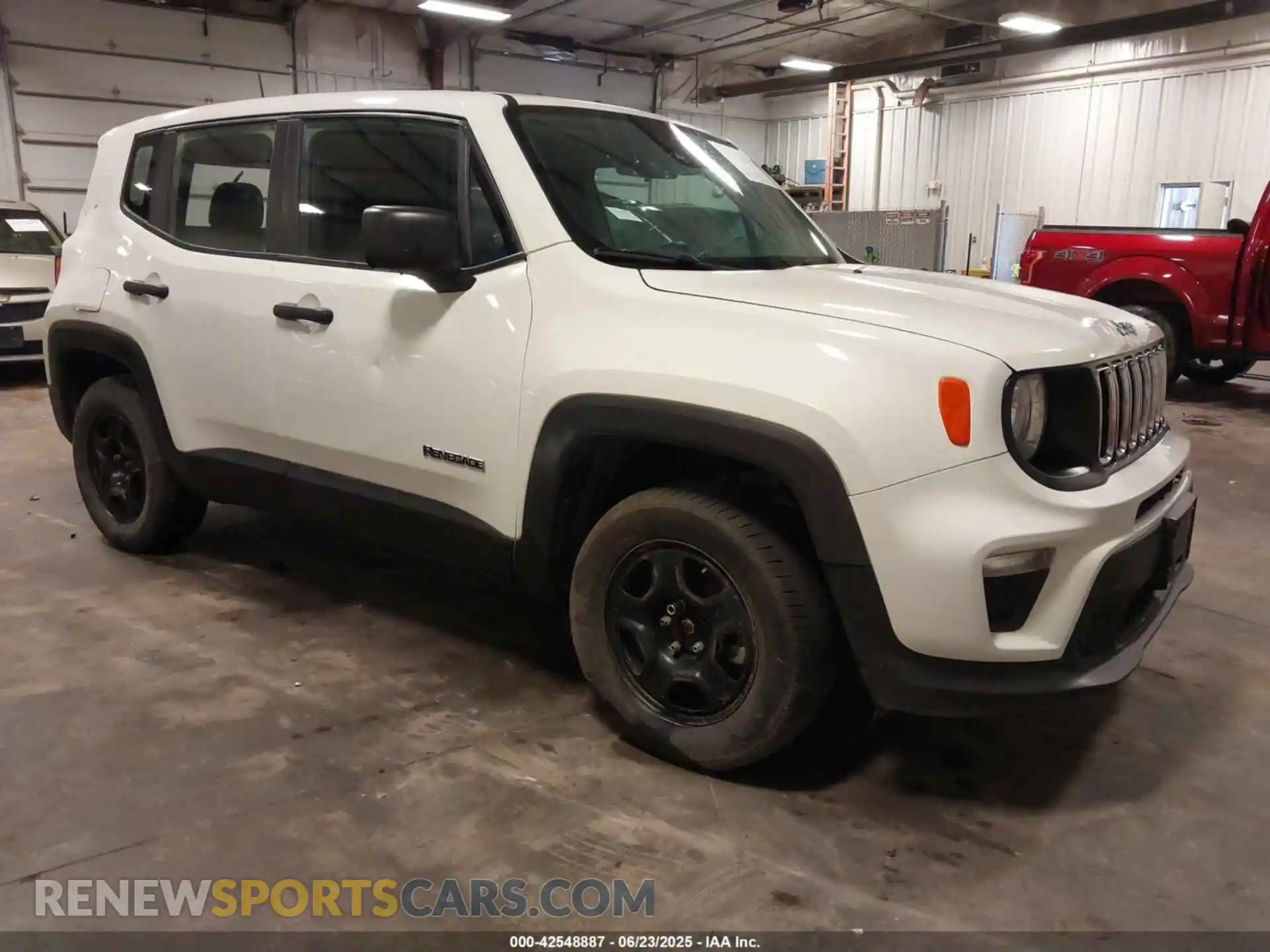 1 Photograph of a damaged car ZACNJDAB7MPN34605 JEEP RENEGADE 2021