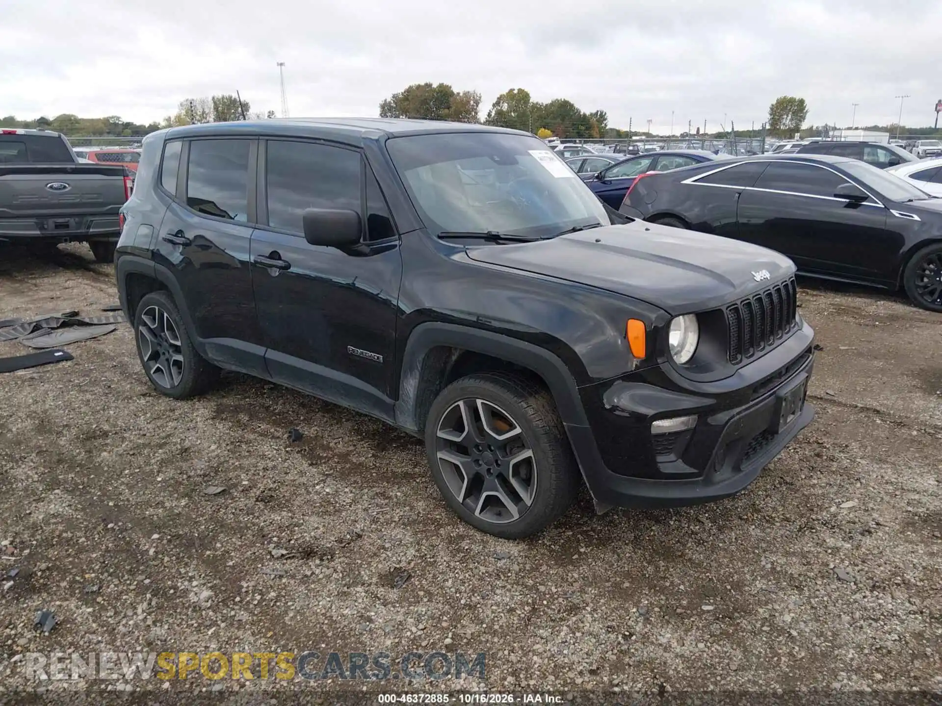 1 Фотография поврежденного автомобиля ZACNJDAB8MPM41169 JEEP RENEGADE 2021