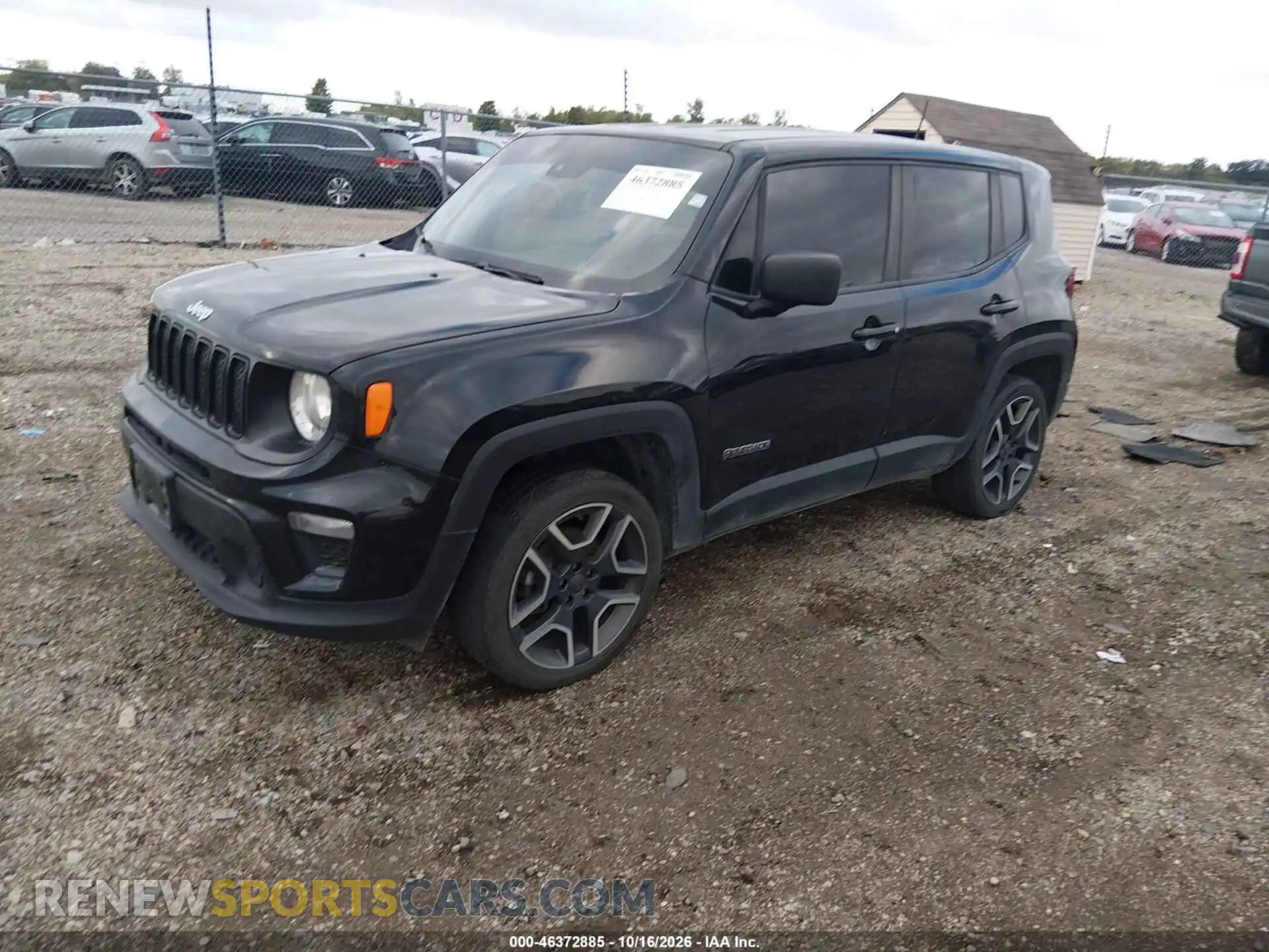2 Фотография поврежденного автомобиля ZACNJDAB8MPM41169 JEEP RENEGADE 2021