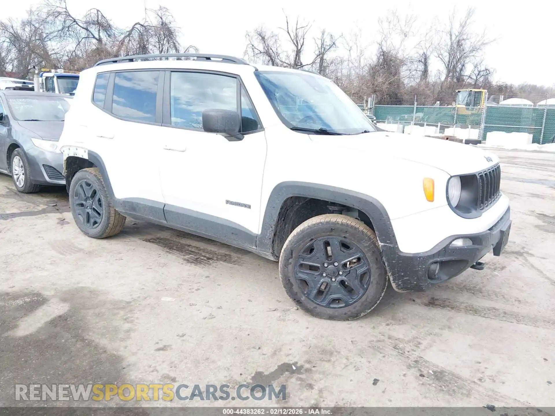 1 Photograph of a damaged car ZACNJDAB8MPM66962 JEEP RENEGADE 2021
