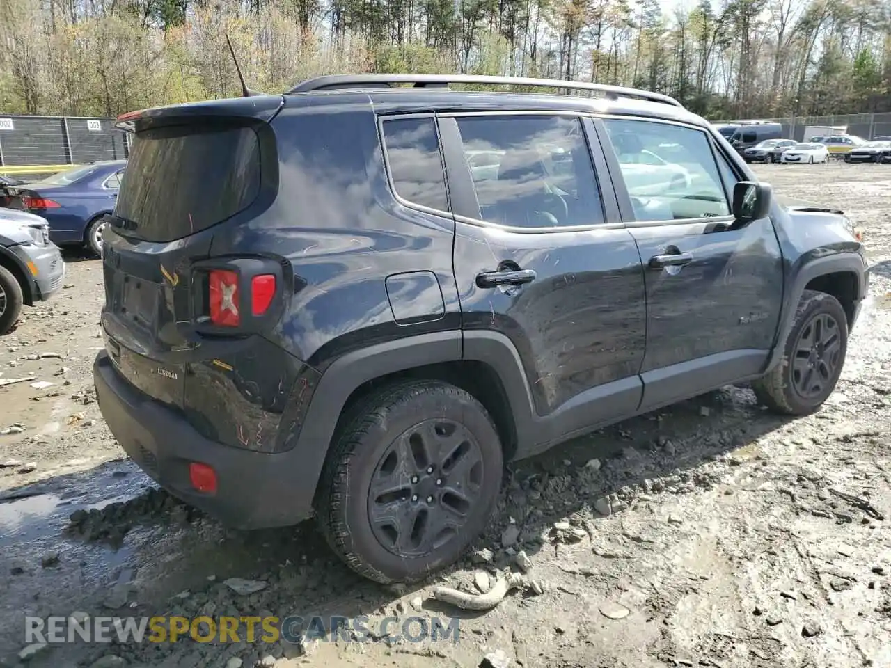 3 Photograph of a damaged car ZACNJDABXMPM26690 JEEP RENEGADE 2021