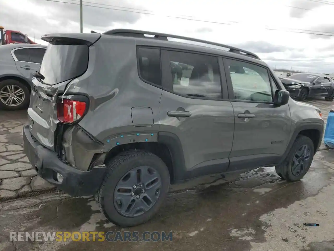3 Photograph of a damaged car ZACNJDABXMPM30495 JEEP RENEGADE 2021