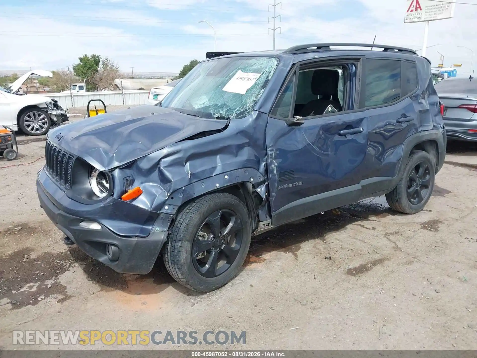 2 Photograph of a damaged car ZACNJDABXMPN25459 JEEP RENEGADE 2021