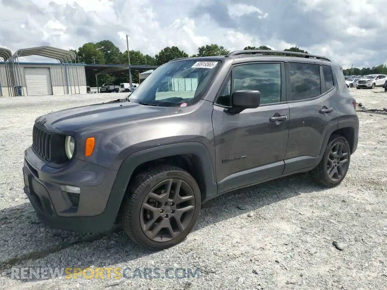 1 Фотография поврежденного автомобиля ZACNJDB10MPM53421 JEEP RENEGADE 2021