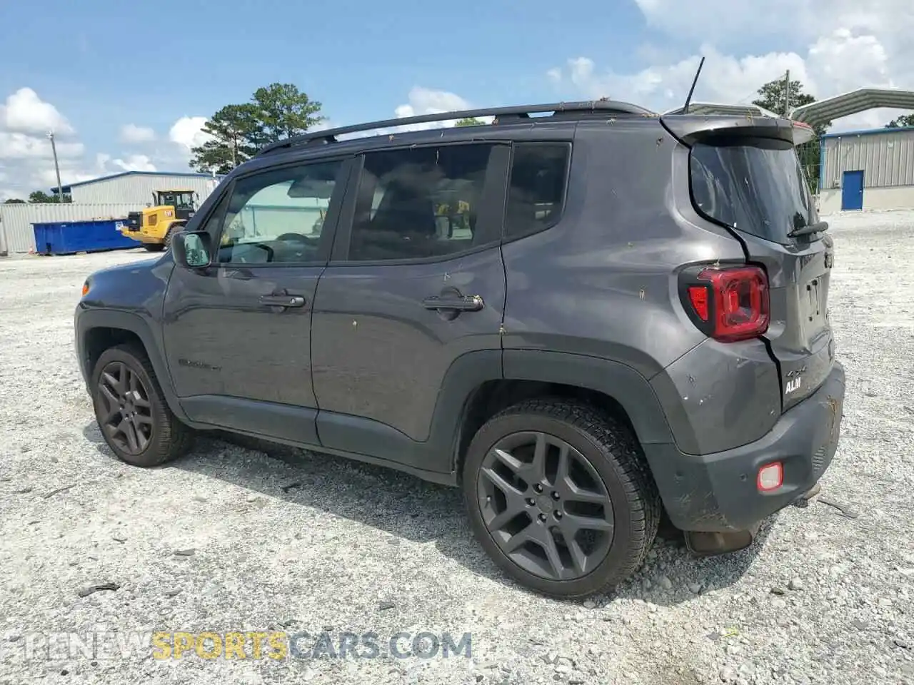 2 Фотография поврежденного автомобиля ZACNJDB10MPM53421 JEEP RENEGADE 2021