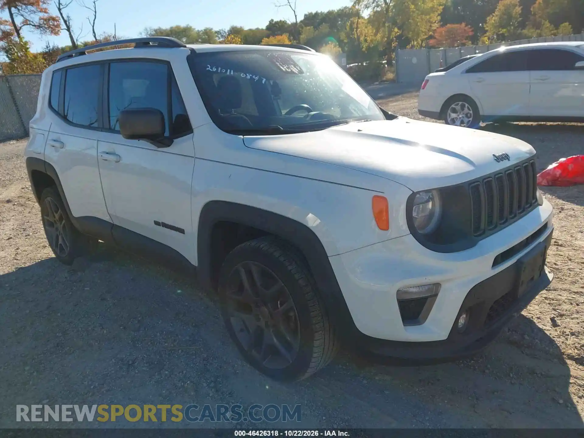 1 Photograph of a damaged car ZACNJDB10MPM67786 JEEP RENEGADE 2021
