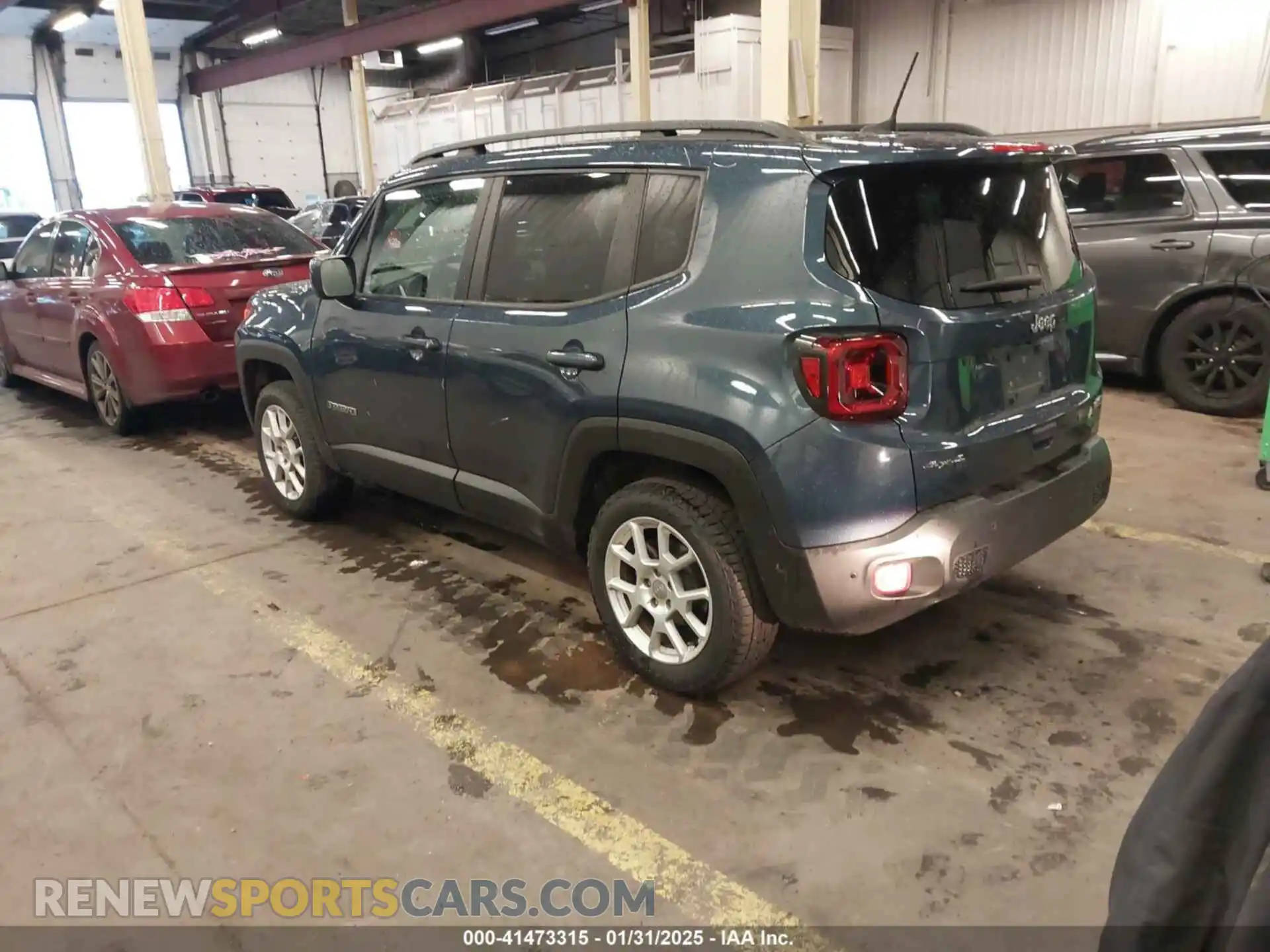 3 Photograph of a damaged car ZACNJDB15MPM41197 JEEP RENEGADE 2021