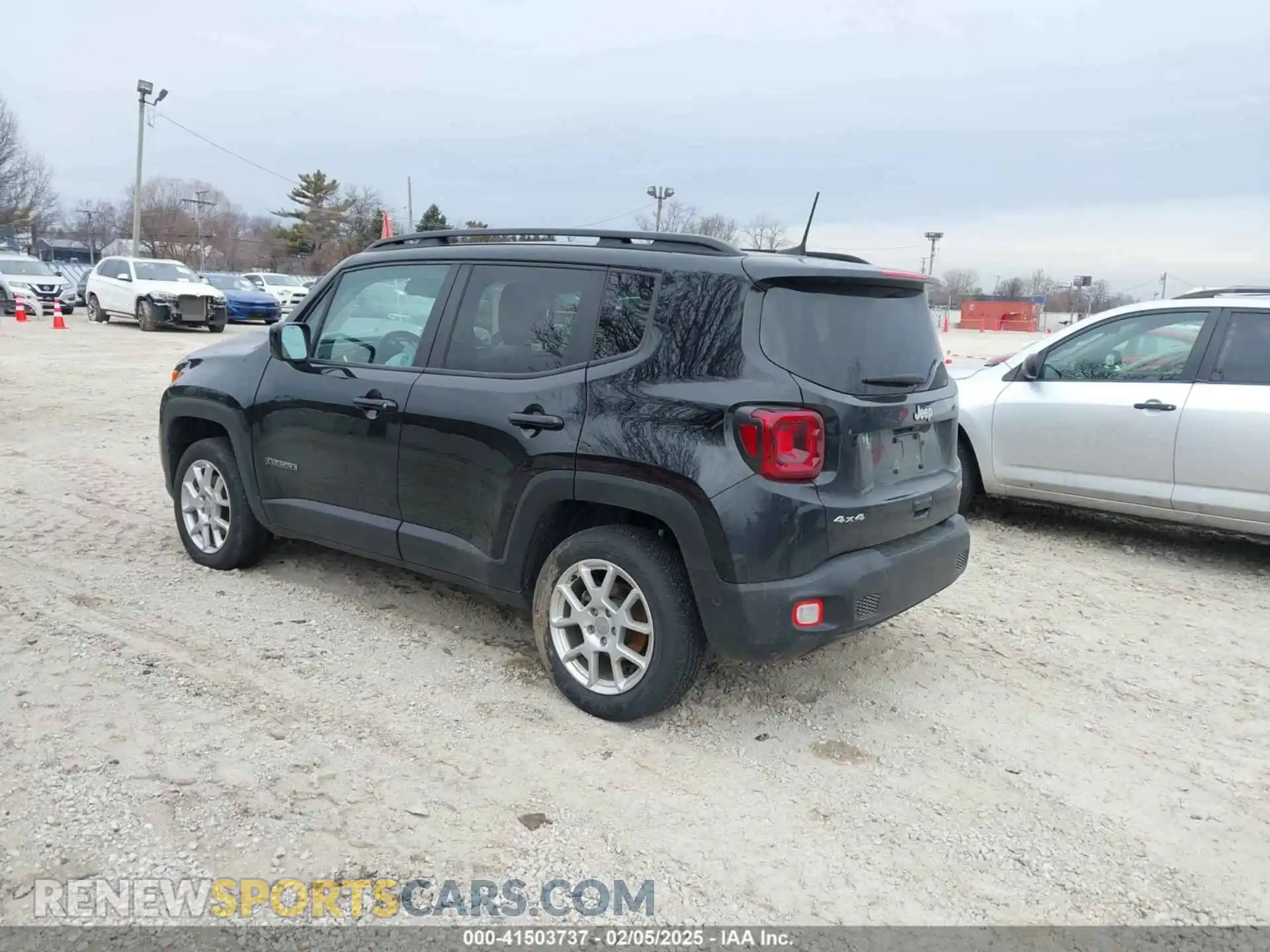3 Photograph of a damaged car ZACNJDB16MPN32088 JEEP RENEGADE 2021