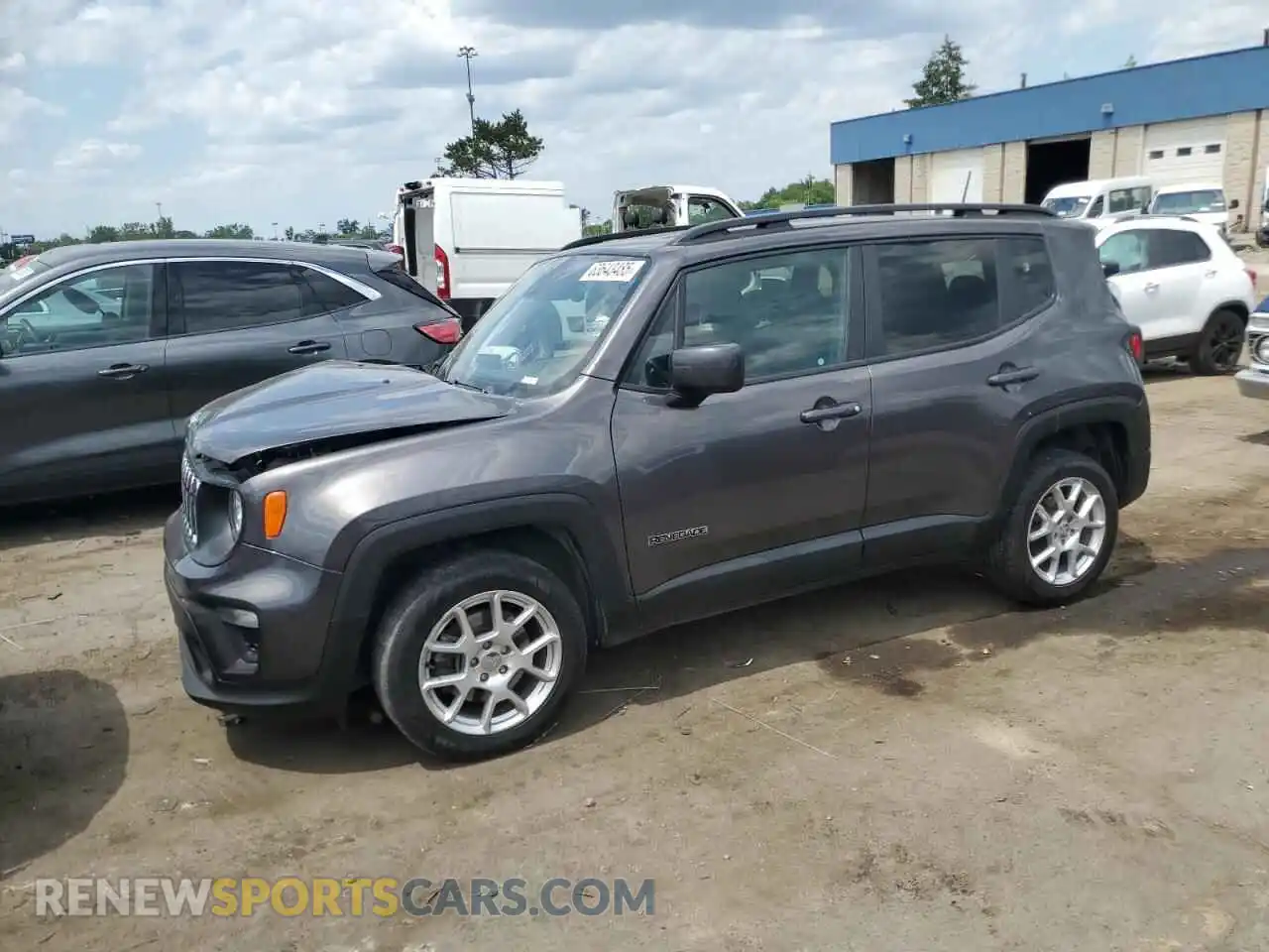 1 fotografías del automóvil dañado ZACNJDBB0MPM25191 JEEP RENEGADE 2021