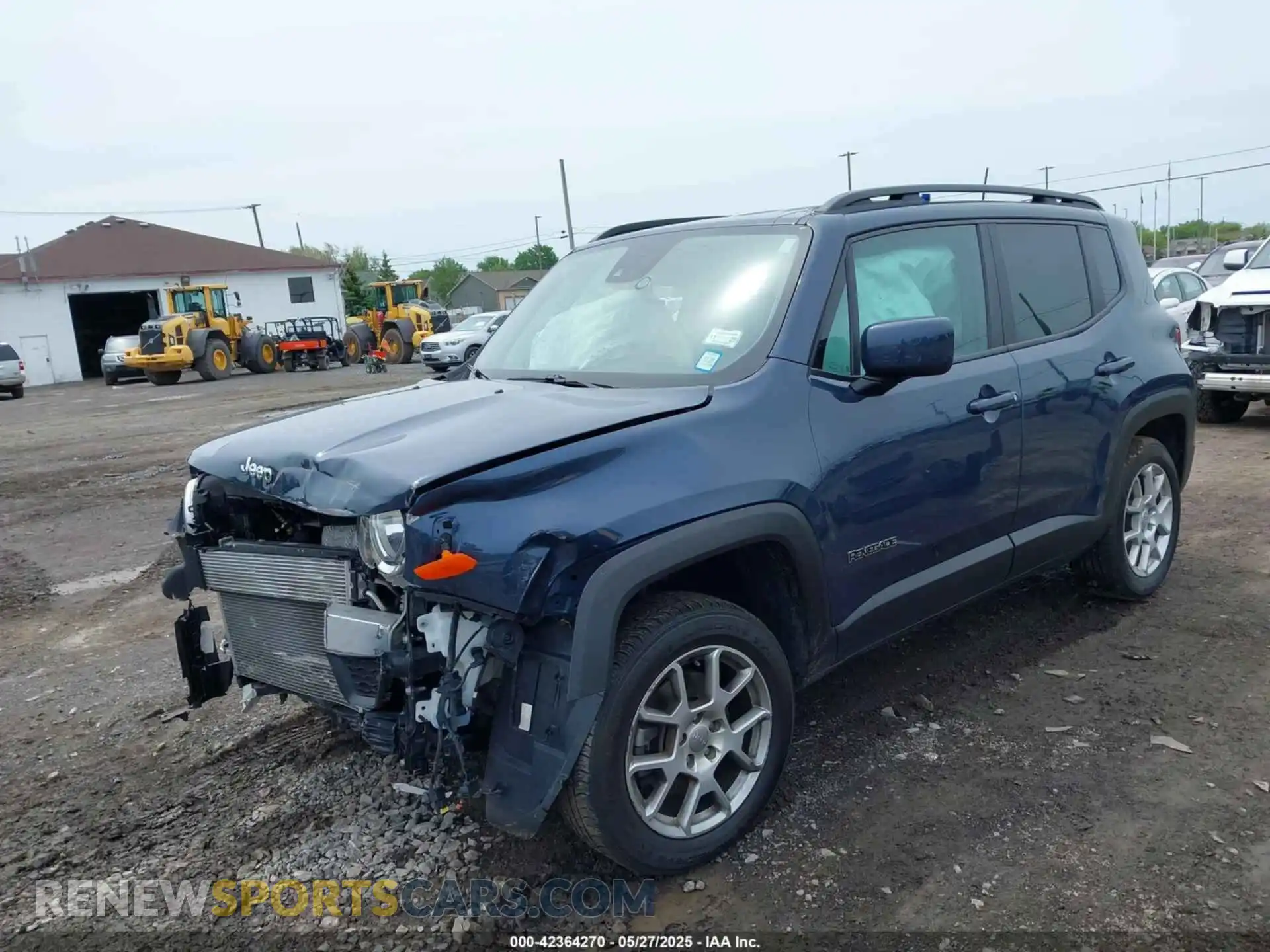 2 Photograph of a damaged car ZACNJDBB0MPM25613 JEEP RENEGADE 2021