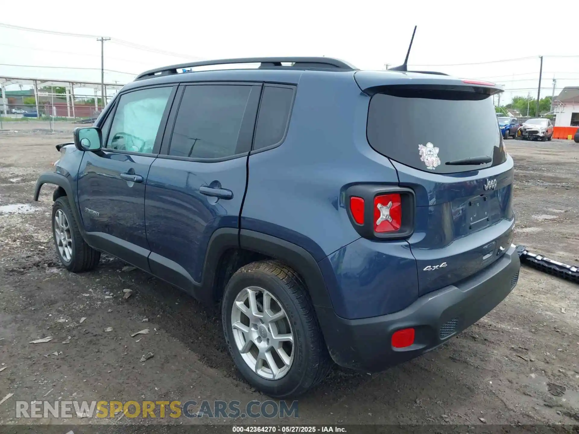 3 Photograph of a damaged car ZACNJDBB0MPM25613 JEEP RENEGADE 2021