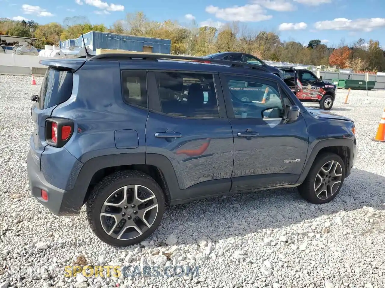 3 Photograph of a damaged car ZACNJDBB0MPM39320 JEEP RENEGADE 2021
