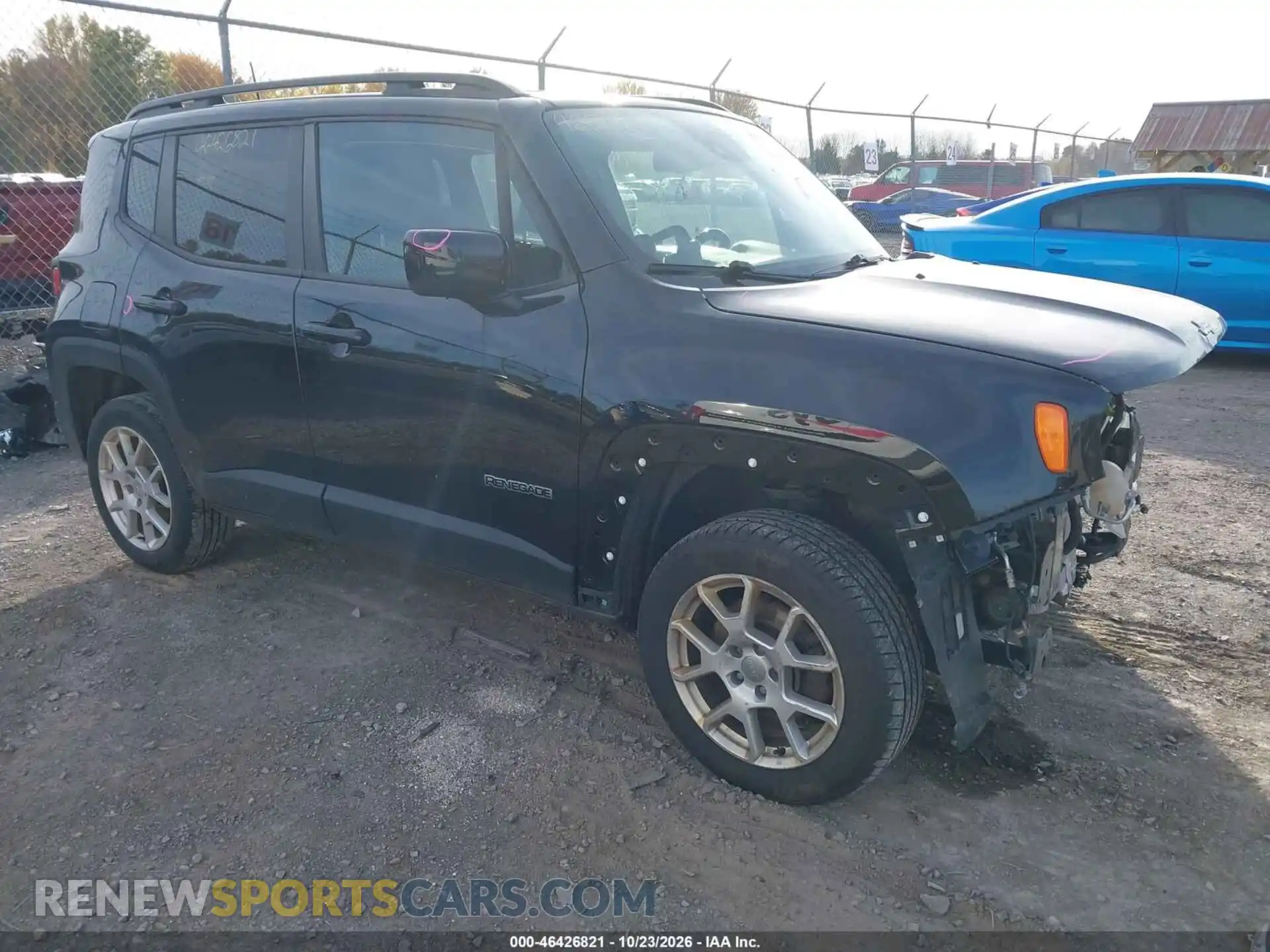 1 Photograph of a damaged car ZACNJDBB0MPM52701 JEEP RENEGADE 2021