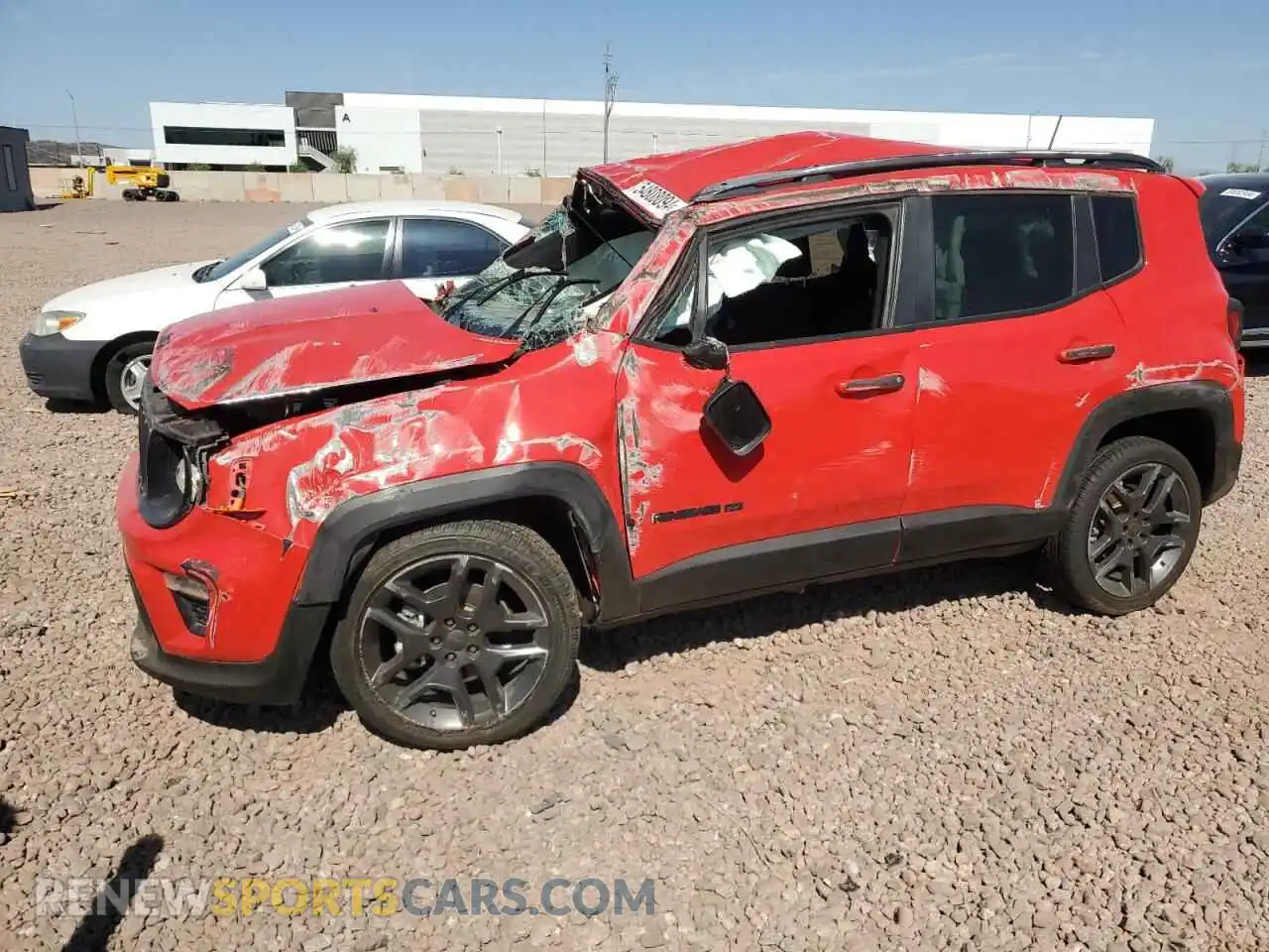 1 Фотография поврежденного автомобиля ZACNJDBB0MPM64234 JEEP RENEGADE 2021