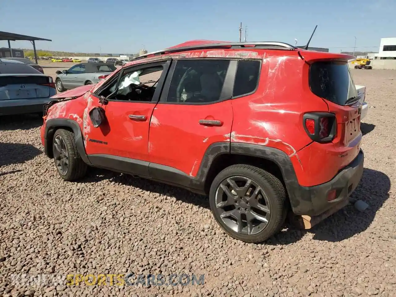 2 Фотография поврежденного автомобиля ZACNJDBB0MPM64234 JEEP RENEGADE 2021