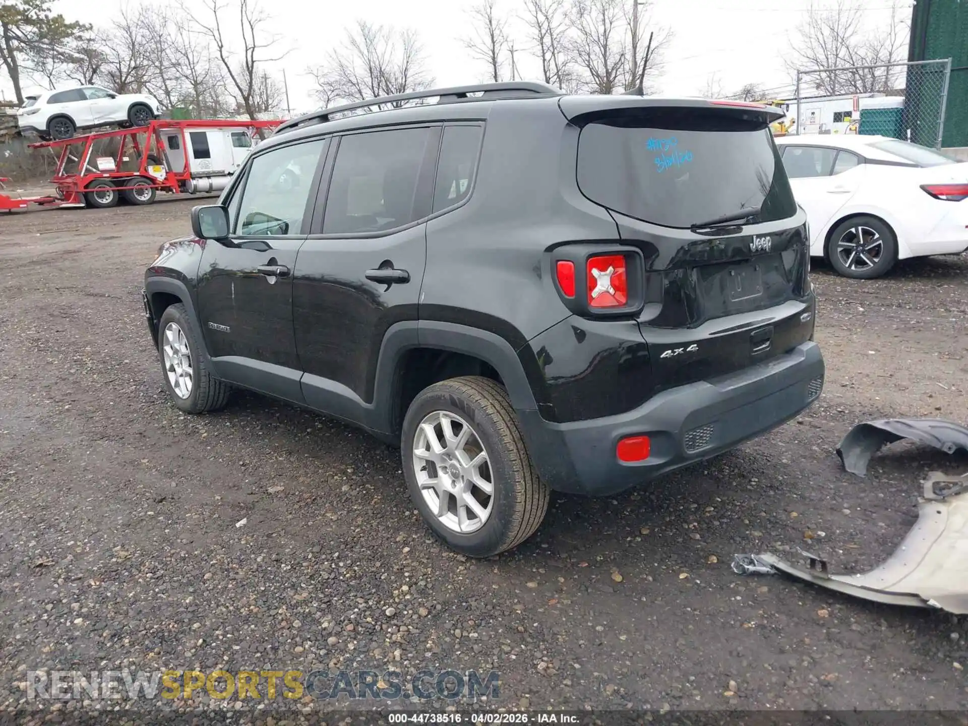 3 Photograph of a damaged car ZACNJDBB0MPM75427 JEEP RENEGADE 2021