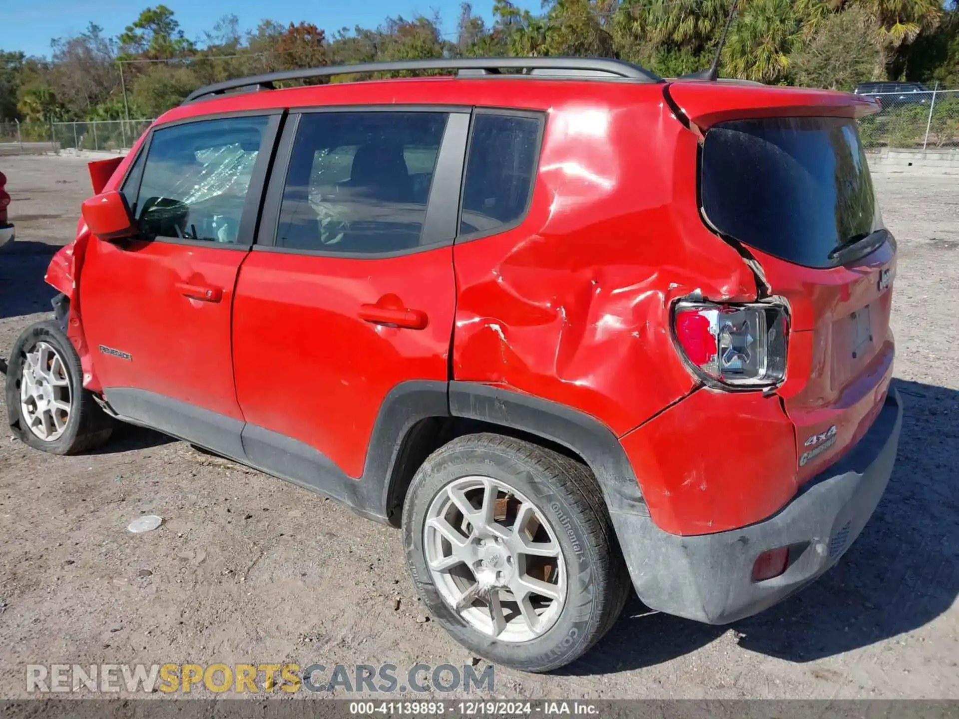 3 Photograph of a damaged car ZACNJDBB0MPN23315 JEEP RENEGADE 2021
