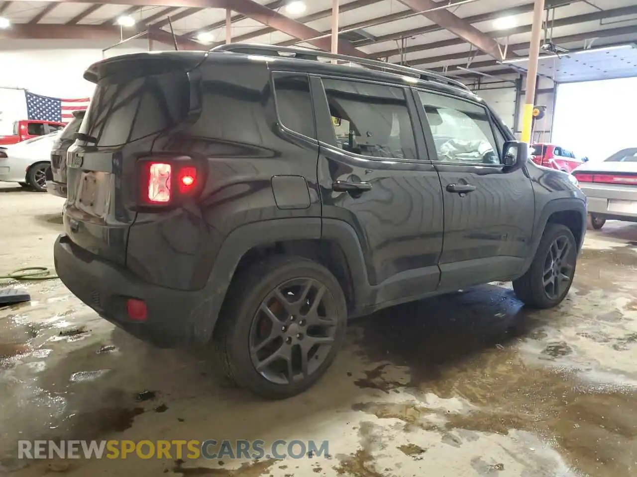 3 Photograph of a damaged car ZACNJDBB0MPN35920 JEEP RENEGADE 2021