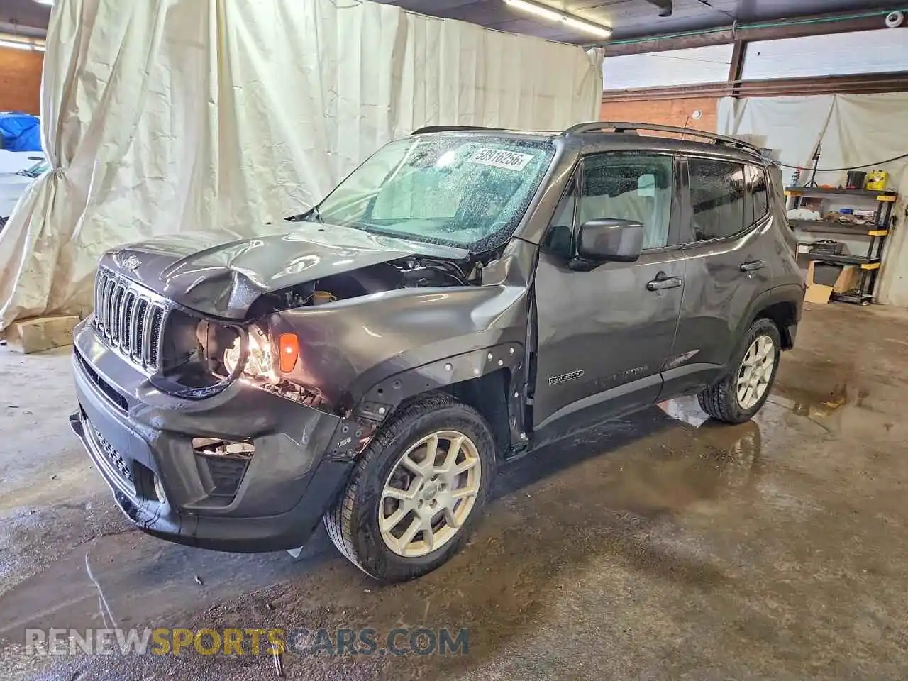 1 Фотография поврежденного автомобиля ZACNJDBB1MPM41898 JEEP RENEGADE 2021