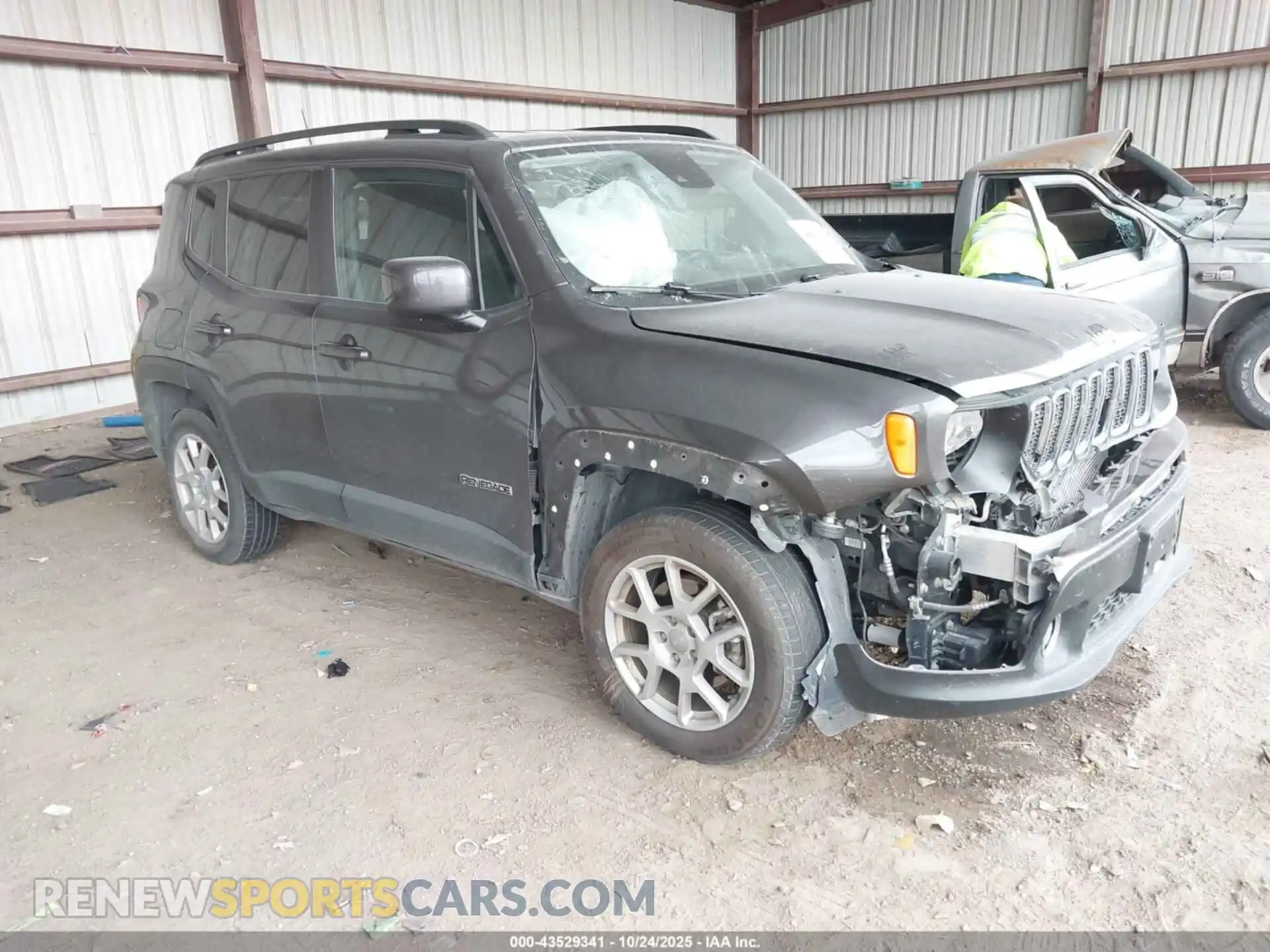1 Photograph of a damaged car ZACNJDBB1MPN22271 JEEP RENEGADE 2021