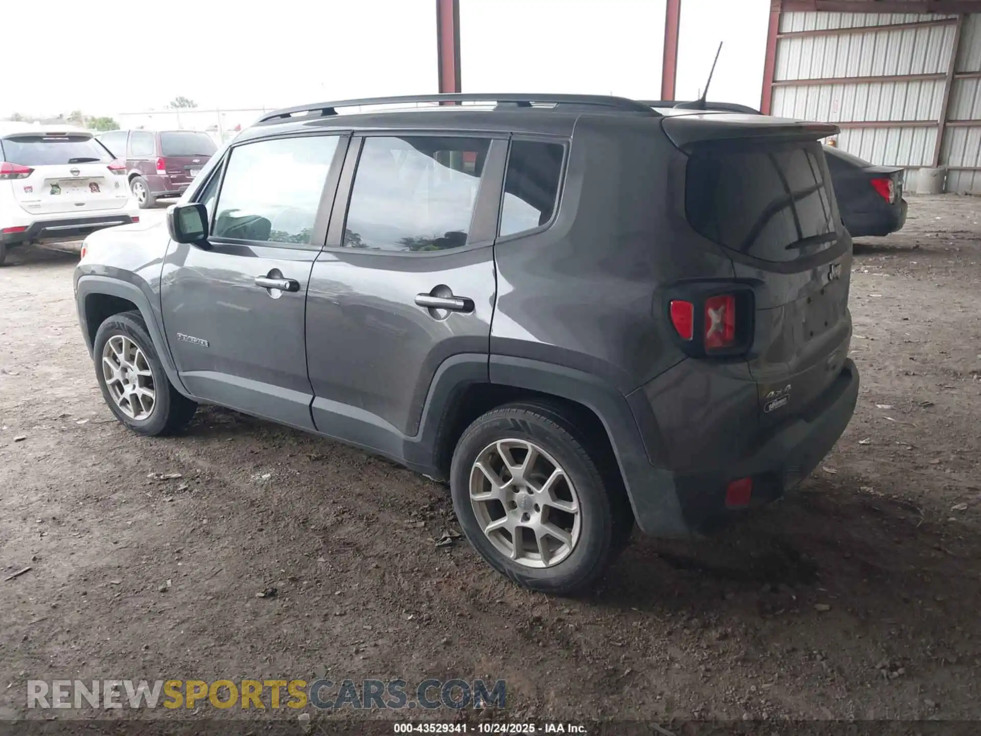 3 Photograph of a damaged car ZACNJDBB1MPN22271 JEEP RENEGADE 2021