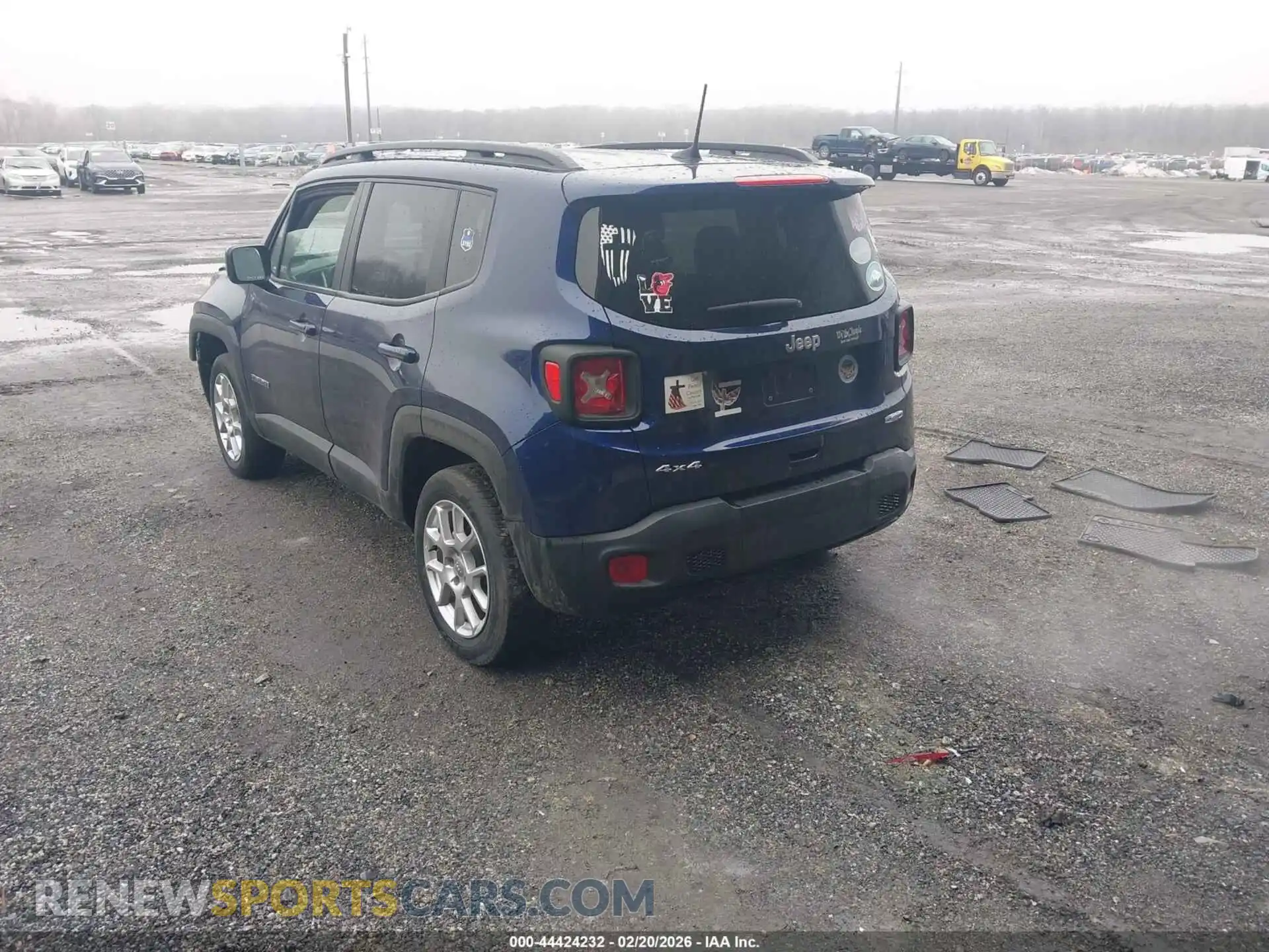 3 Photograph of a damaged car ZACNJDBB1MPN36266 JEEP RENEGADE 2021
