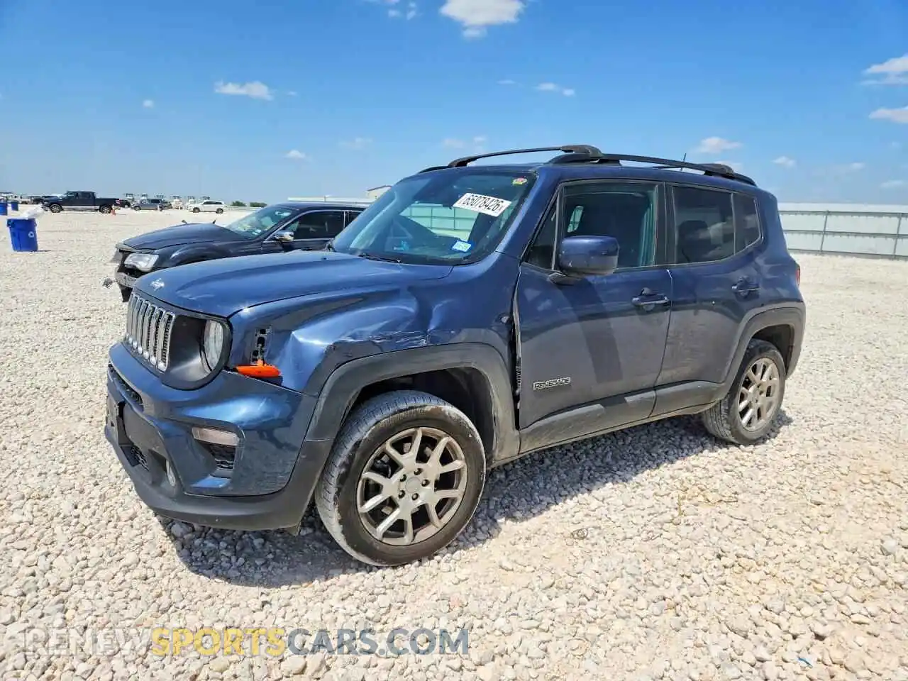 1 fotografías del automóvil dañado ZACNJDBB2MPM39920 JEEP RENEGADE 2021
