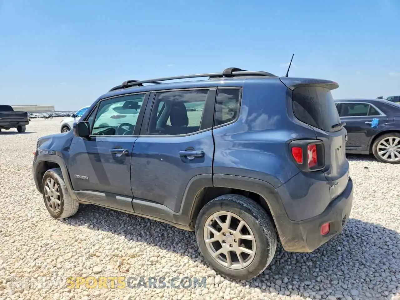 2 fotografías del automóvil dañado ZACNJDBB2MPM39920 JEEP RENEGADE 2021