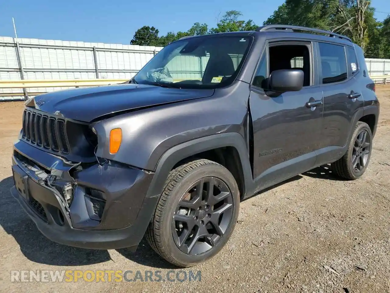 1 Photograph of a damaged car ZACNJDBB2MPM65871 JEEP RENEGADE 2021