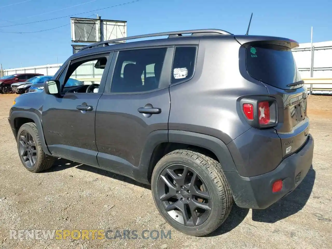 2 Photograph of a damaged car ZACNJDBB2MPM65871 JEEP RENEGADE 2021