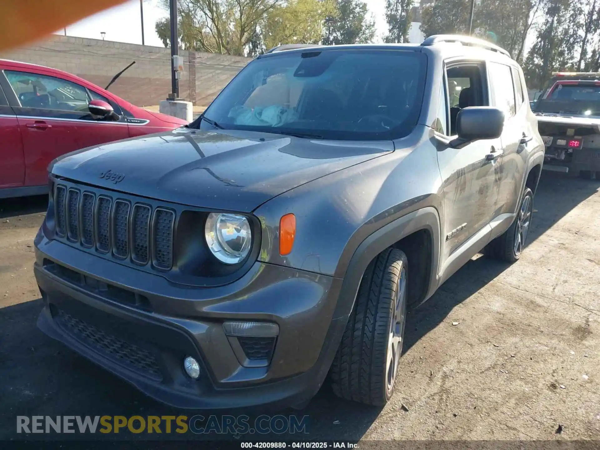 2 Photograph of a damaged car ZACNJDBB2MPM79995 JEEP RENEGADE 2021