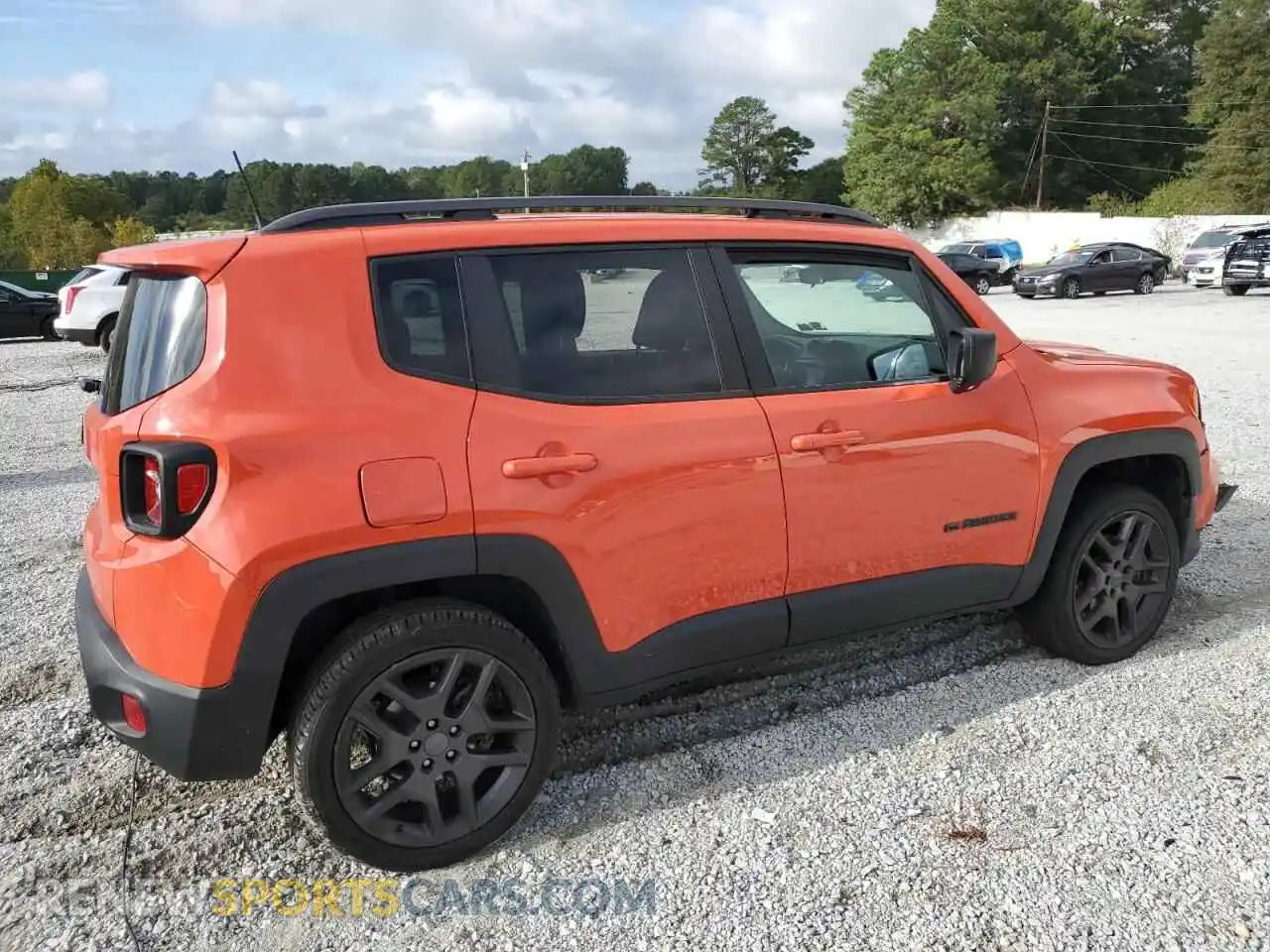 3 Photograph of a damaged car ZACNJDBB2MPM92200 JEEP RENEGADE 2021