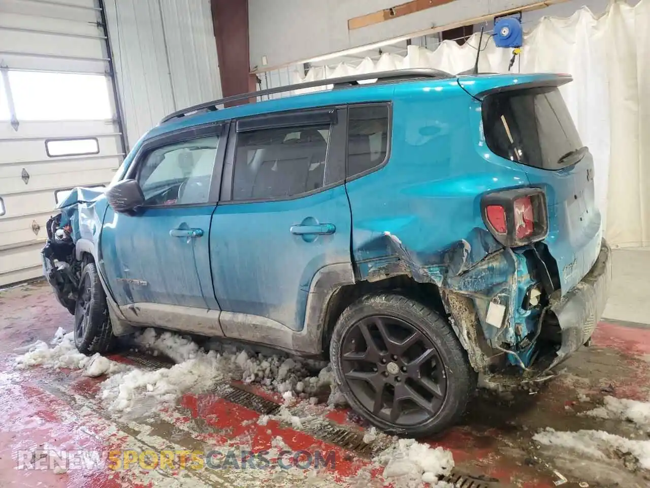 2 Photograph of a damaged car ZACNJDBB2MPN14695 JEEP RENEGADE 2021